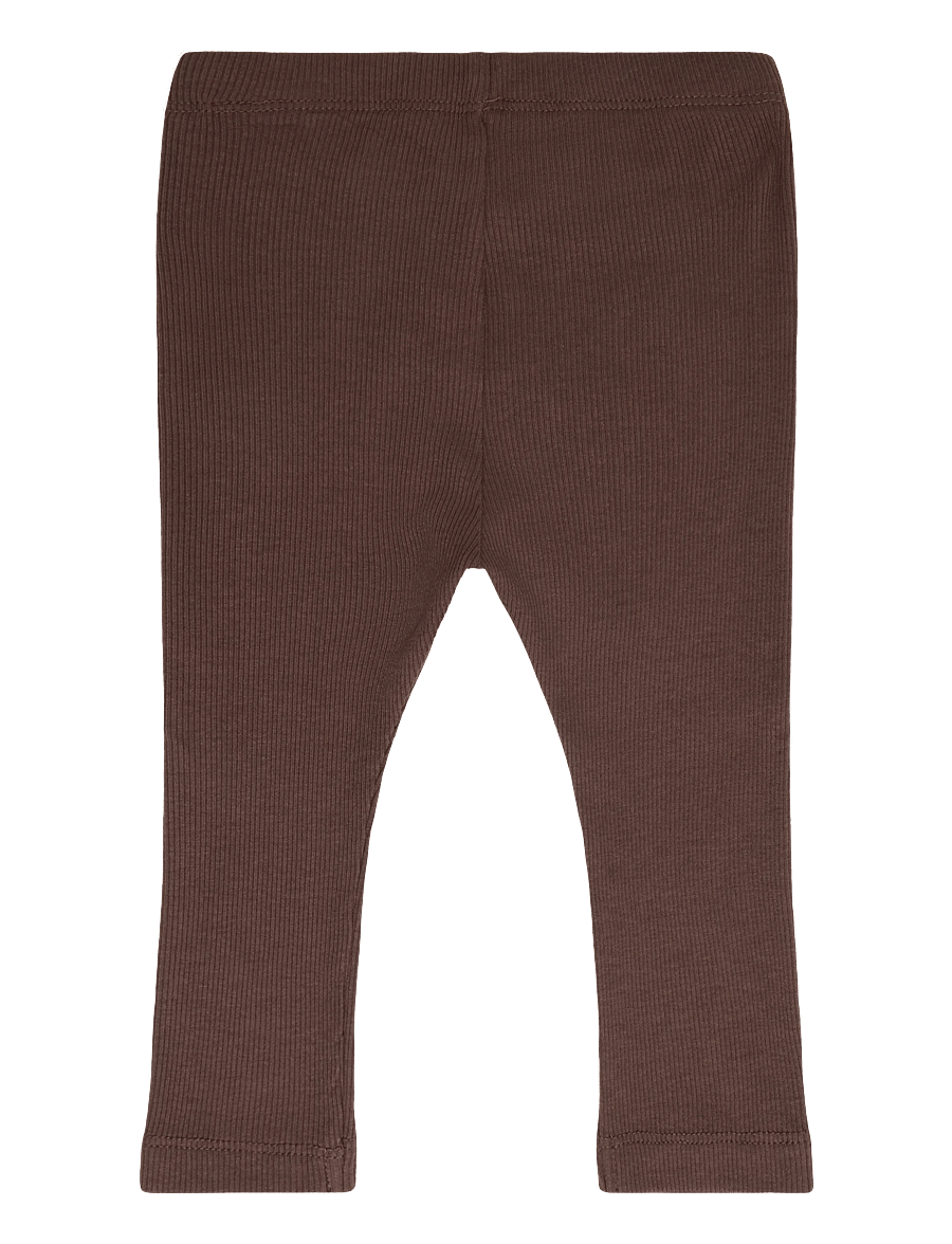 name it - NBNKAB LEGGING NOOS - leggings - french roast - 1