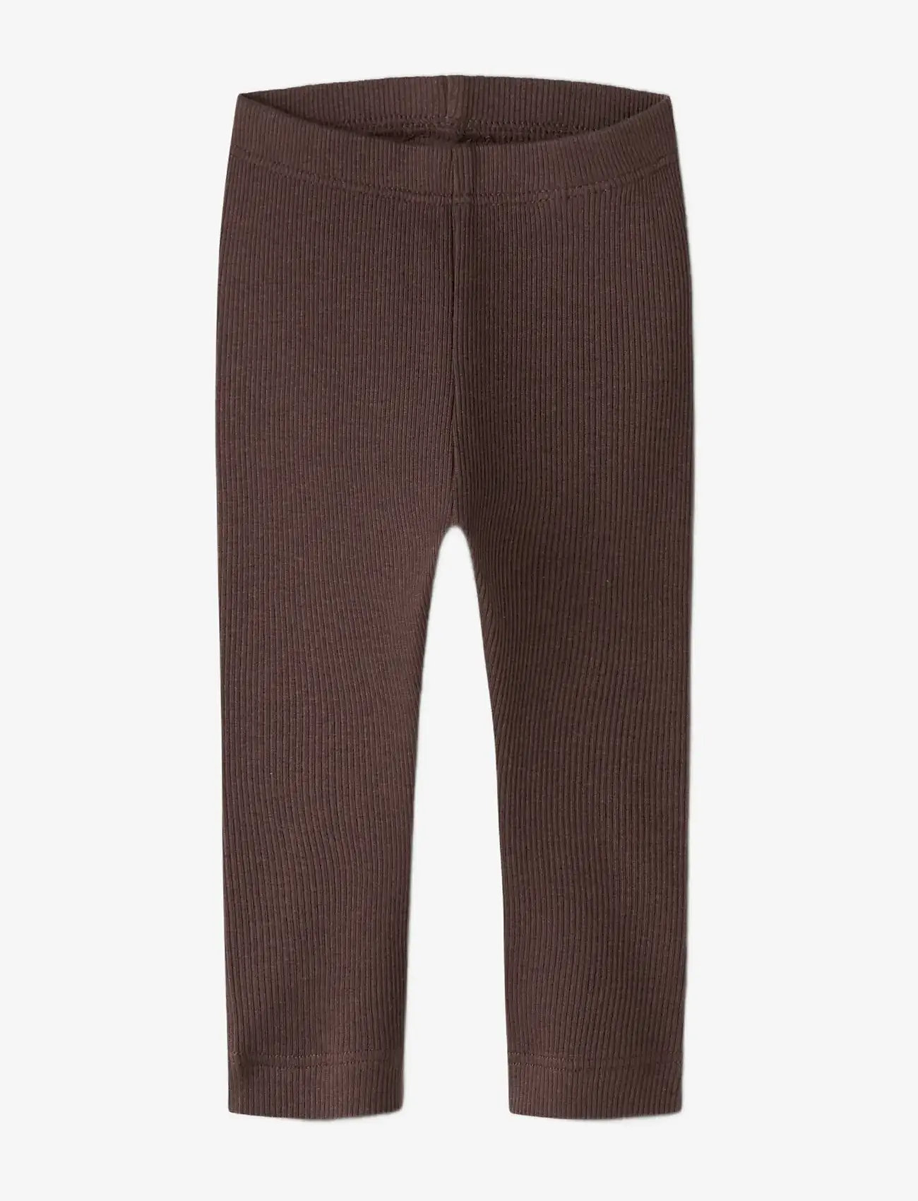 name it - NBNKAB LEGGING NOOS - leggings - french roast - 1