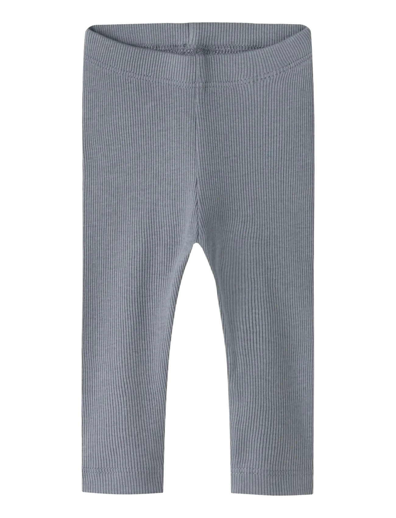 name it Nbnkab Legging Noos, Børn, Baby Rib Leggings, Blå, Str: 104