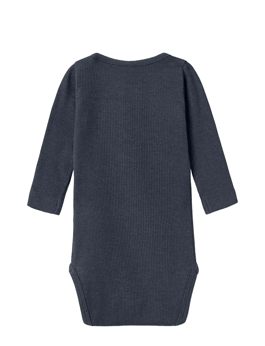 name it - NBMKAB LS BODY NOOS - långärmade bodies - dark sapphire - 1