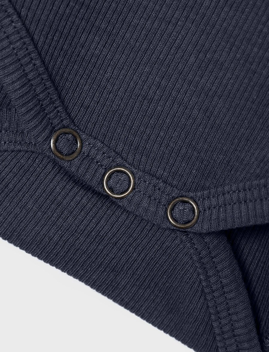 name it - NBMKAB LS BODY NOOS - långärmade bodies - dark sapphire - 4