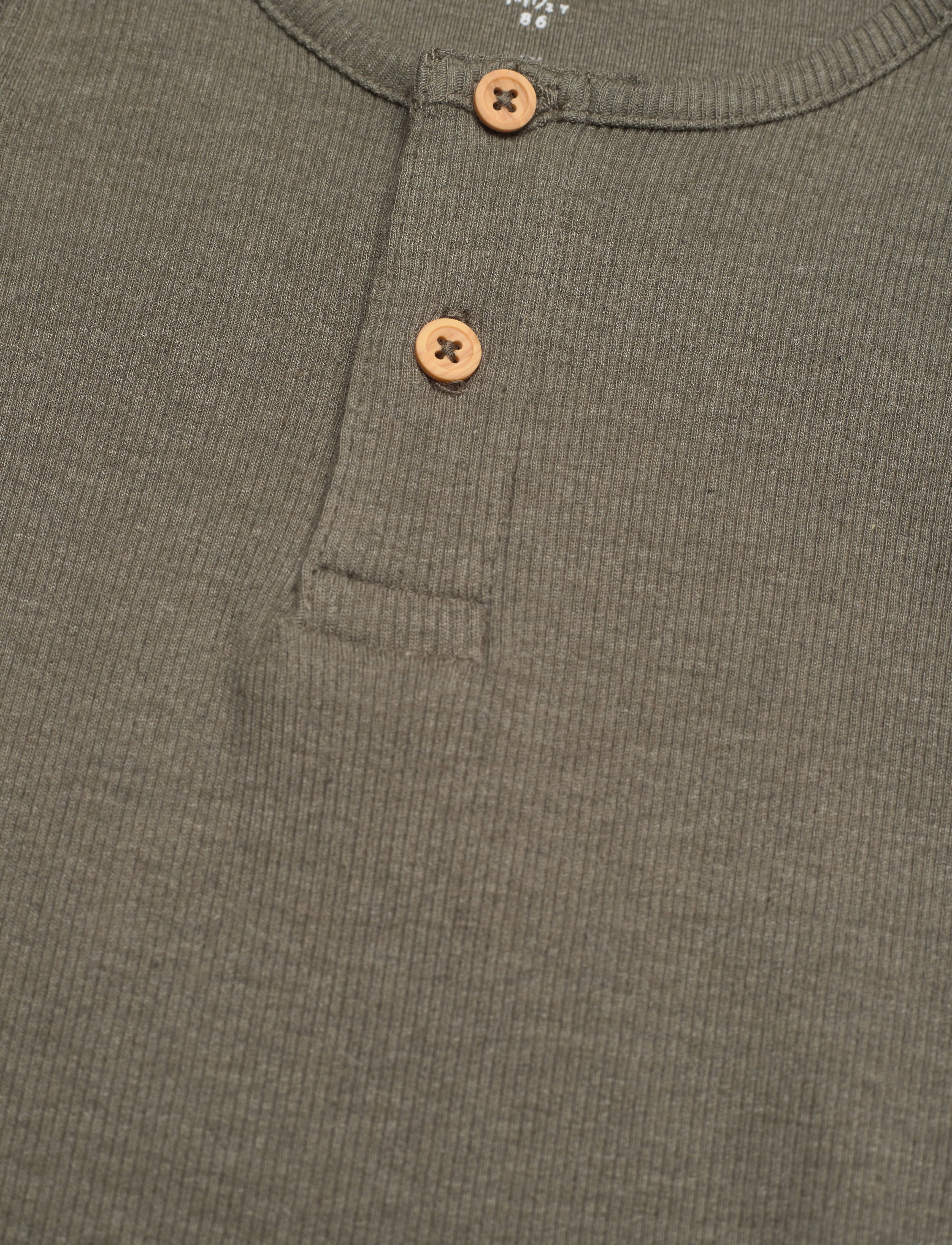 name it - NBMKAB LS BODY NOOS - langärmelige bodys - dusty olive - 4