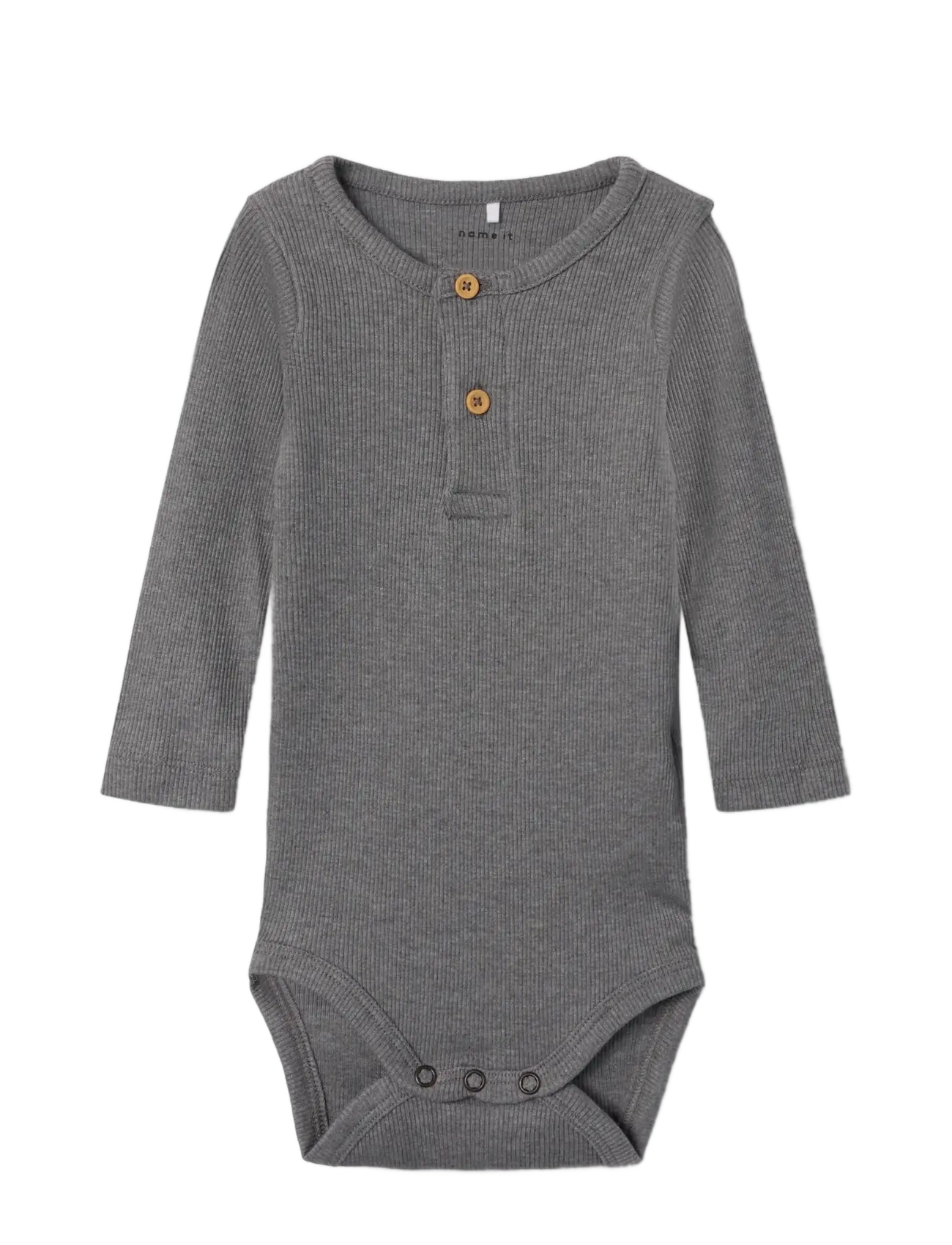 name it - NBMKAB LS BODY NOOS - långärmade bodies - mockingbird - 2