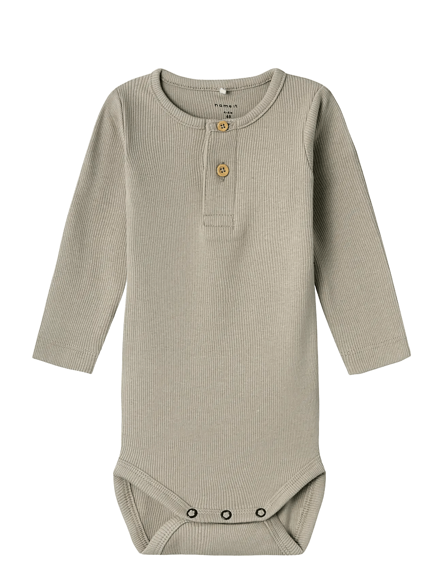 name it - NBMKAB LS BODY NOOS - langärmelige bodys - pure cashmere - 1