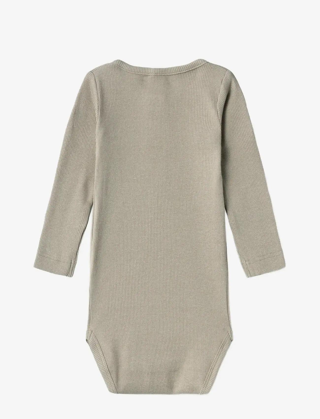 name it - NBMKAB LS BODY NOOS - ensfarvede langærmede bodyer - pure cashmere - 2