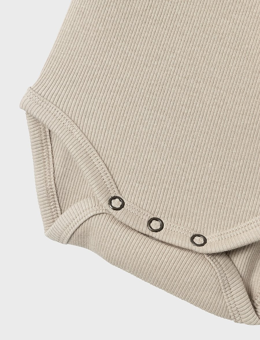 name it - NBMKAB LS BODY NOOS - langärmelige bodys - pure cashmere - 3