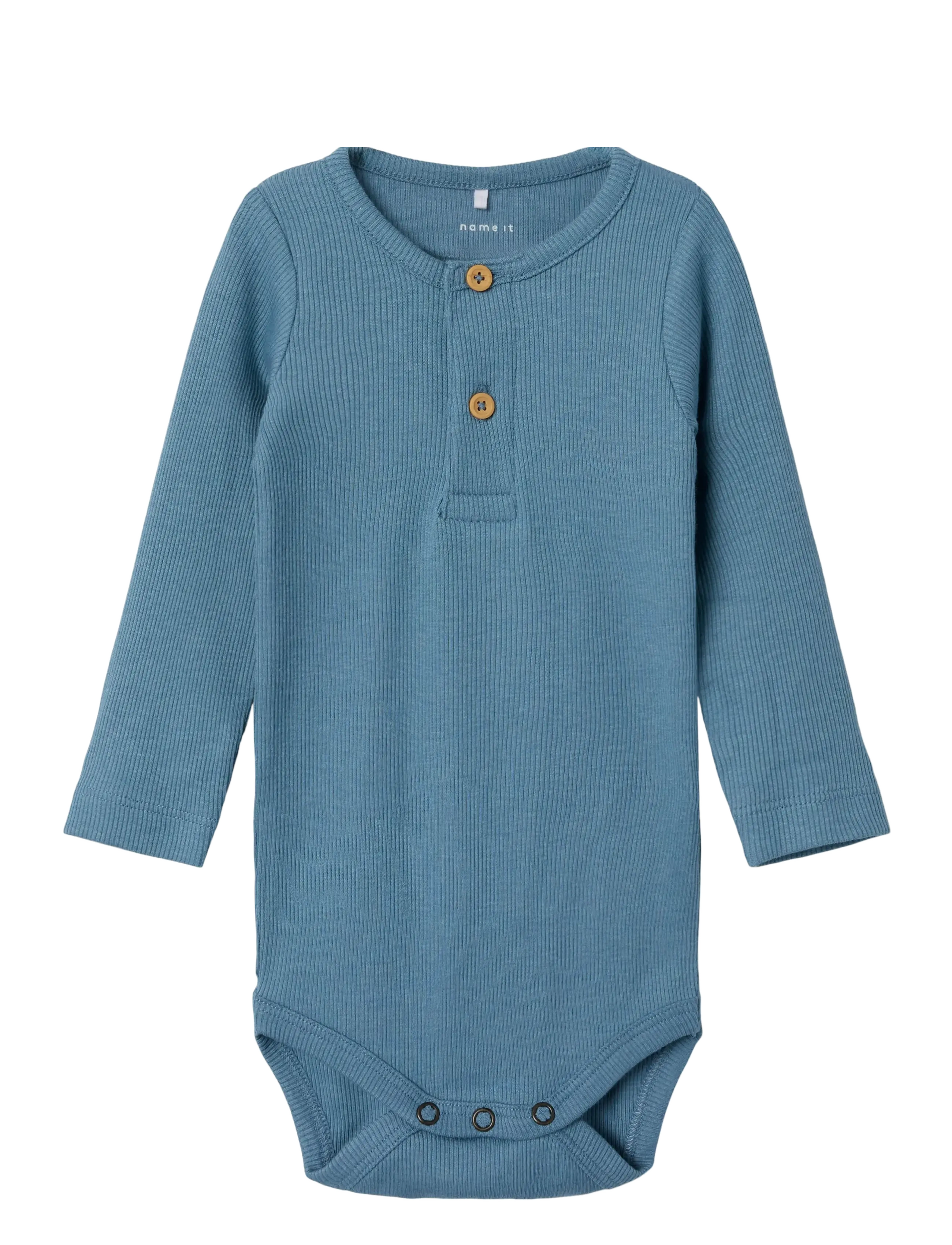 name it Nbmkab Ls Body Noos, 50, Blue, Bodys > Langærmede, Børn
