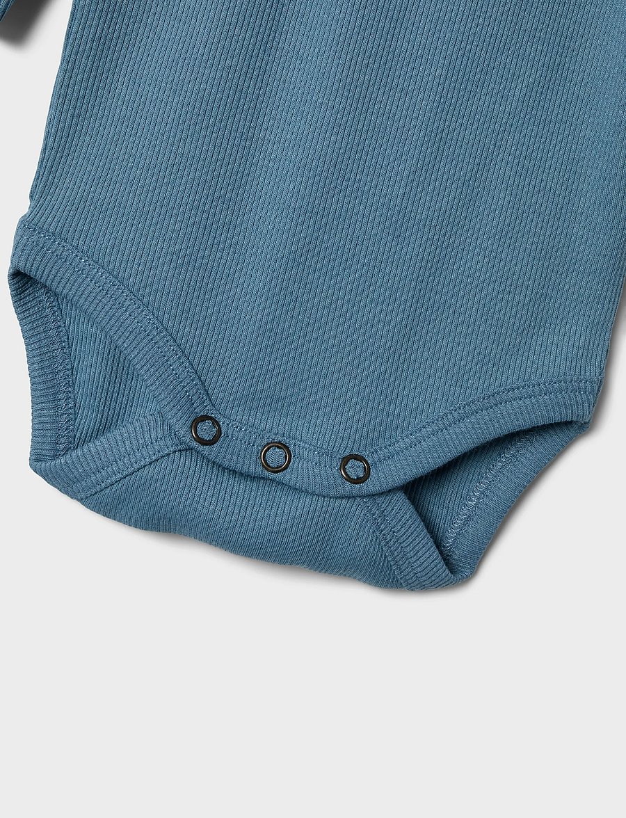 name it - NBMKAB LS BODY NOOS - långärmade bodies - spring lake - 2