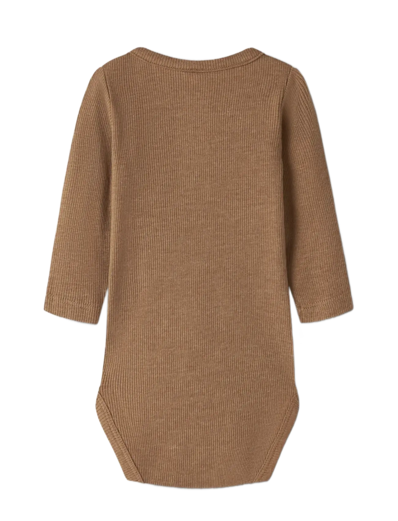 name it - NBMKAB LS BODY NOOS - langærmede bodyer - toasted coconut - 1