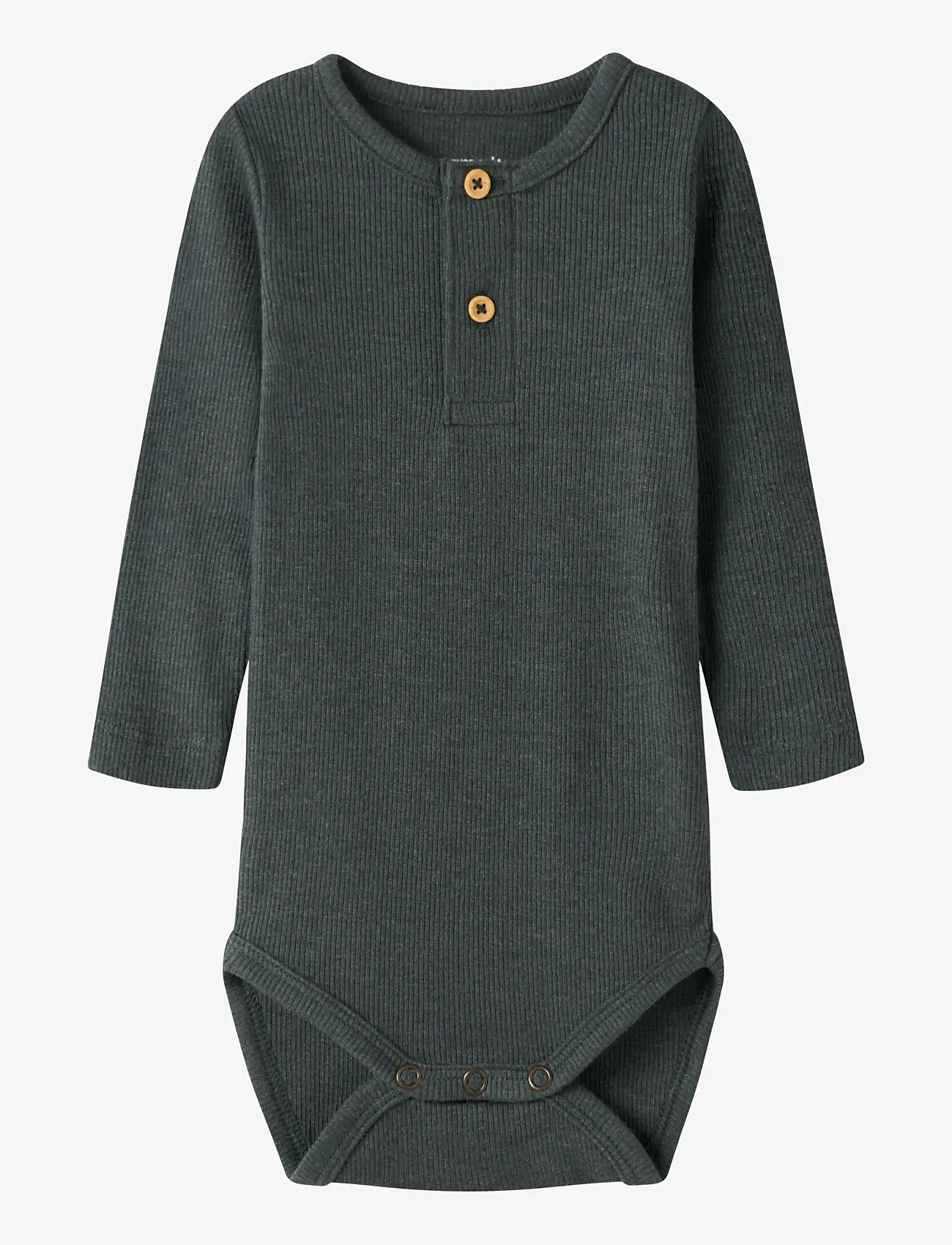 name it - NBMKAB LS BODY NOOS - langærmede bodyer - urban chic - 0