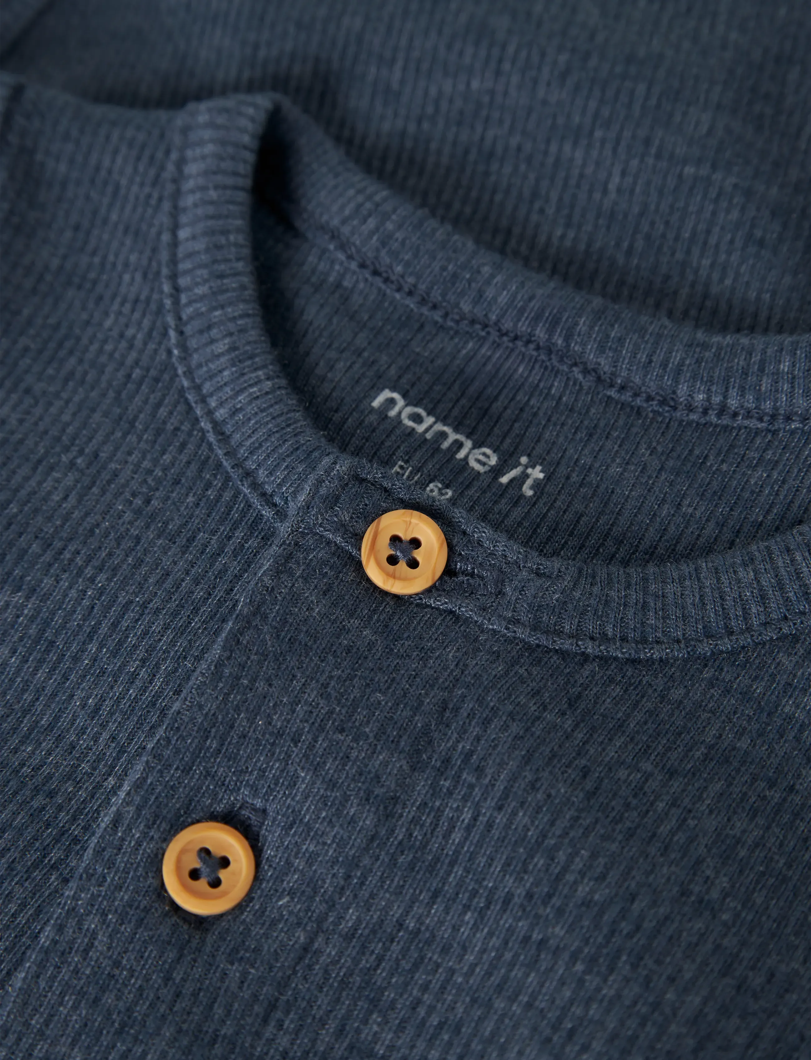 name it - NBMKAB LS BODY NOOS - långärmade bodies - vintage indigo - 2