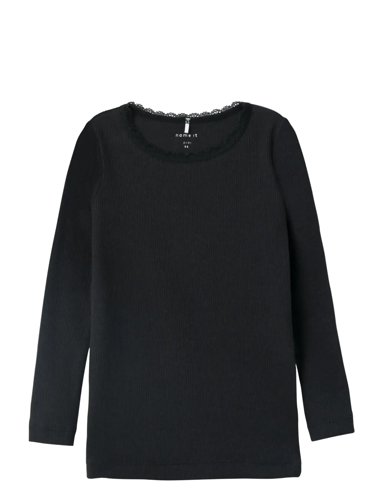 name it NMFKAB LS TOP NOOS - Kläder - BLACK / black