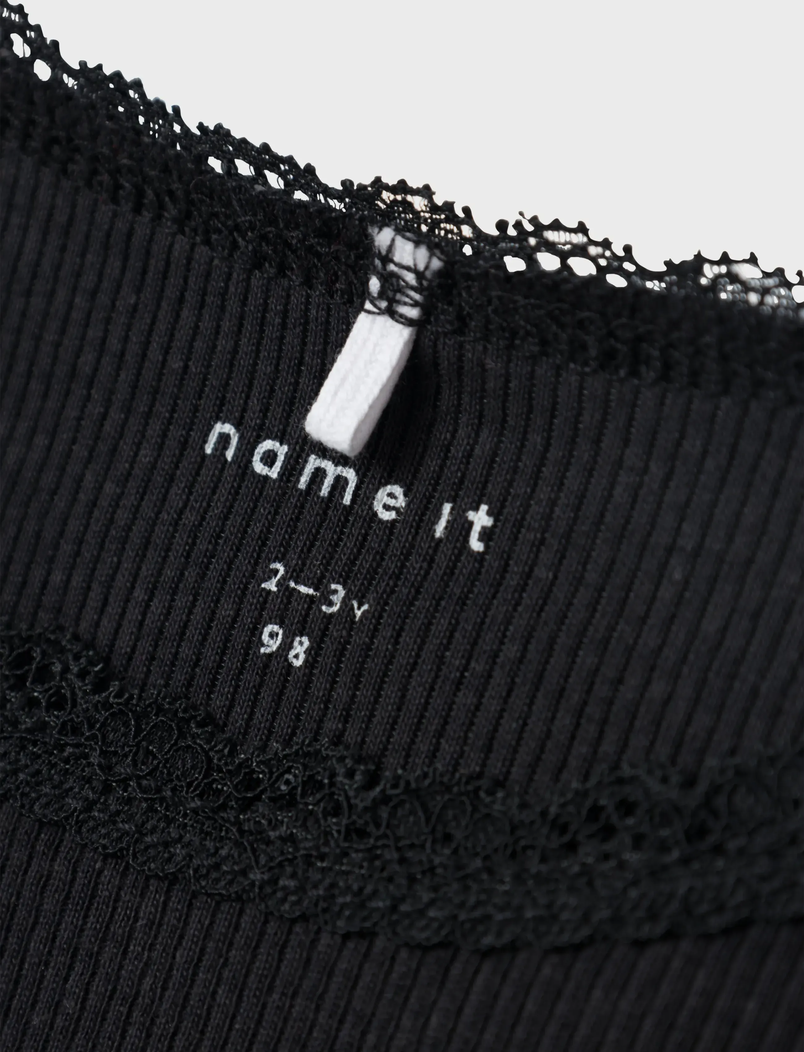 name it - NMFKAB LS TOP NOOS - long-sleeved t-shirts - black - 5