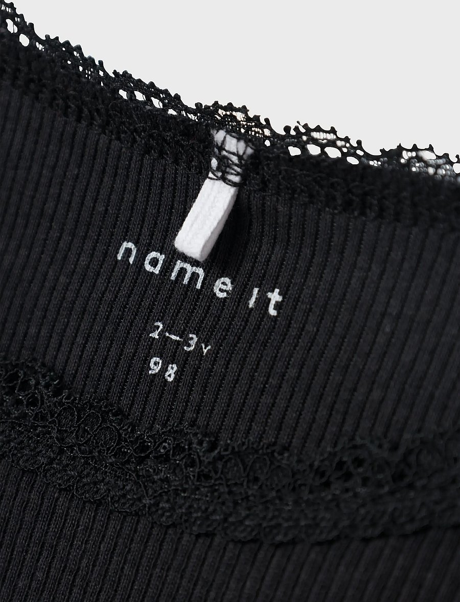 name it - NMFKAB LS TOP NOOS - langärmelig - black - 5