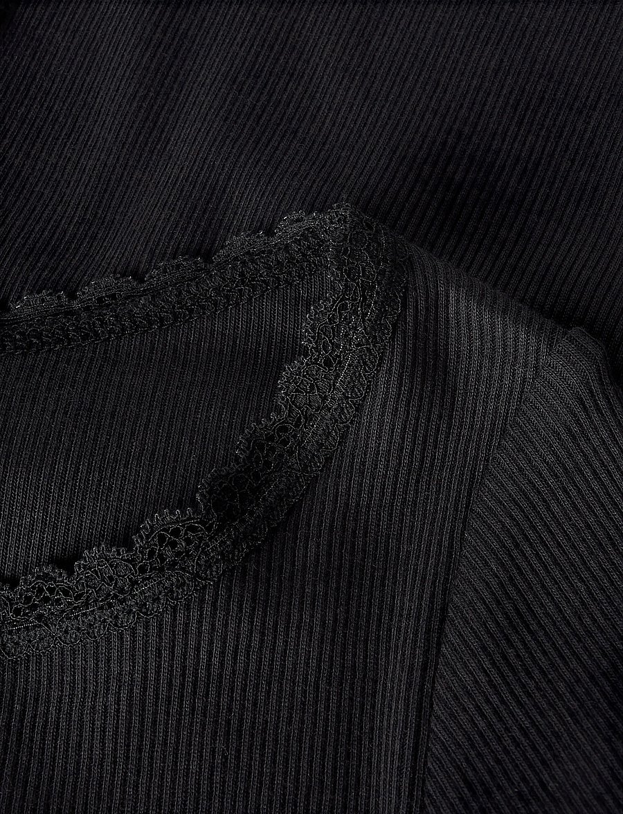 name it - NMFKAB LS TOP NOOS - langärmelig - black - 5