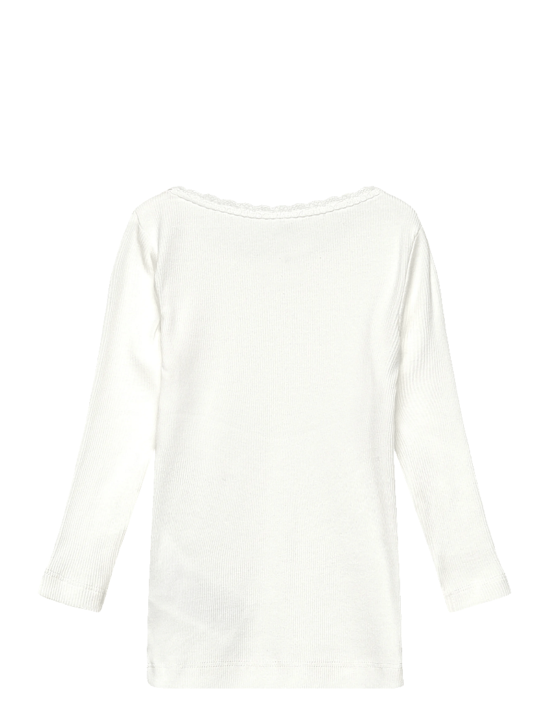 name it - NMFKAB LS TOP NOOS - langärmelig - cloud dancer - 1