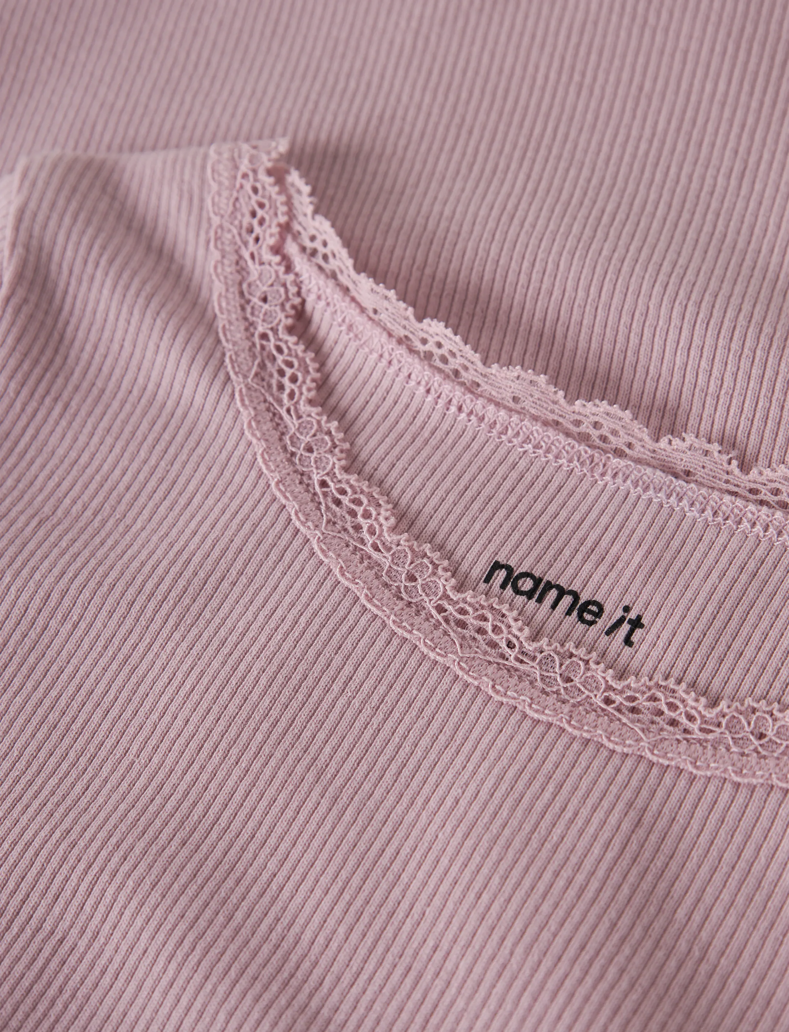 name it - NMFKAB LS TOP NOOS - long-sleeved t-shirts - dawn pink - 2
