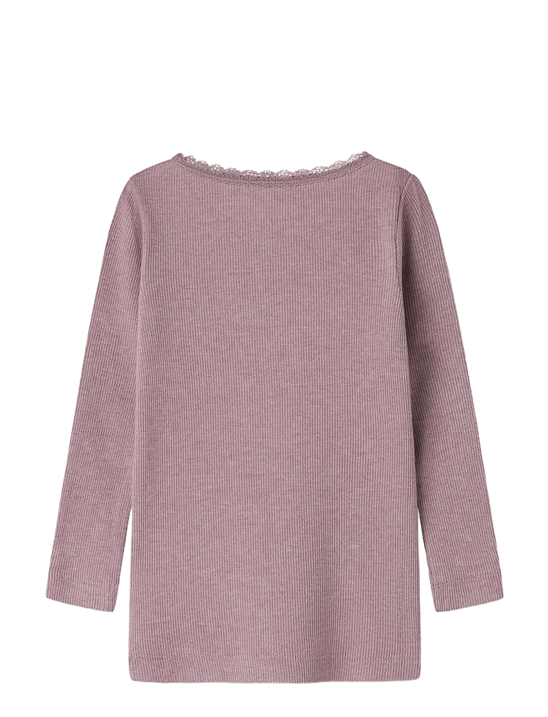 name it - NMFKAB LS TOP NOOS - langärmelig - elderberry - 1
