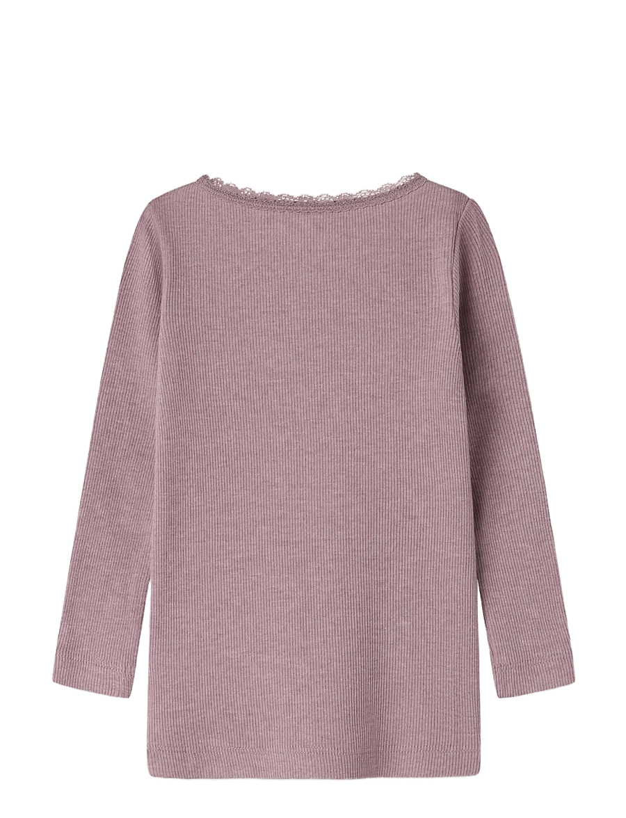 name it - NMFKAB LS TOP NOOS - langärmelig - elderberry - 1