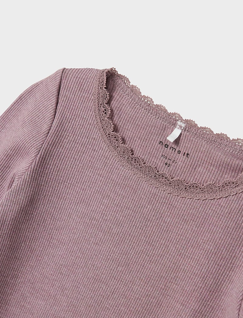 name it - NMFKAB LS TOP NOOS - langärmelig - elderberry - 3