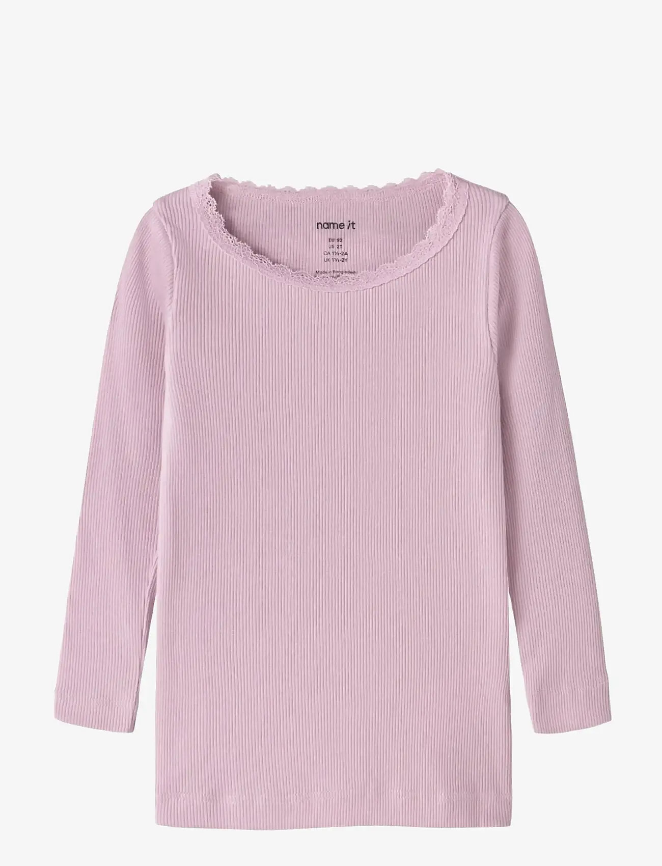 name it - NMFKAB LS TOP NOOS - efterårstøj - fragrant lilac - 0