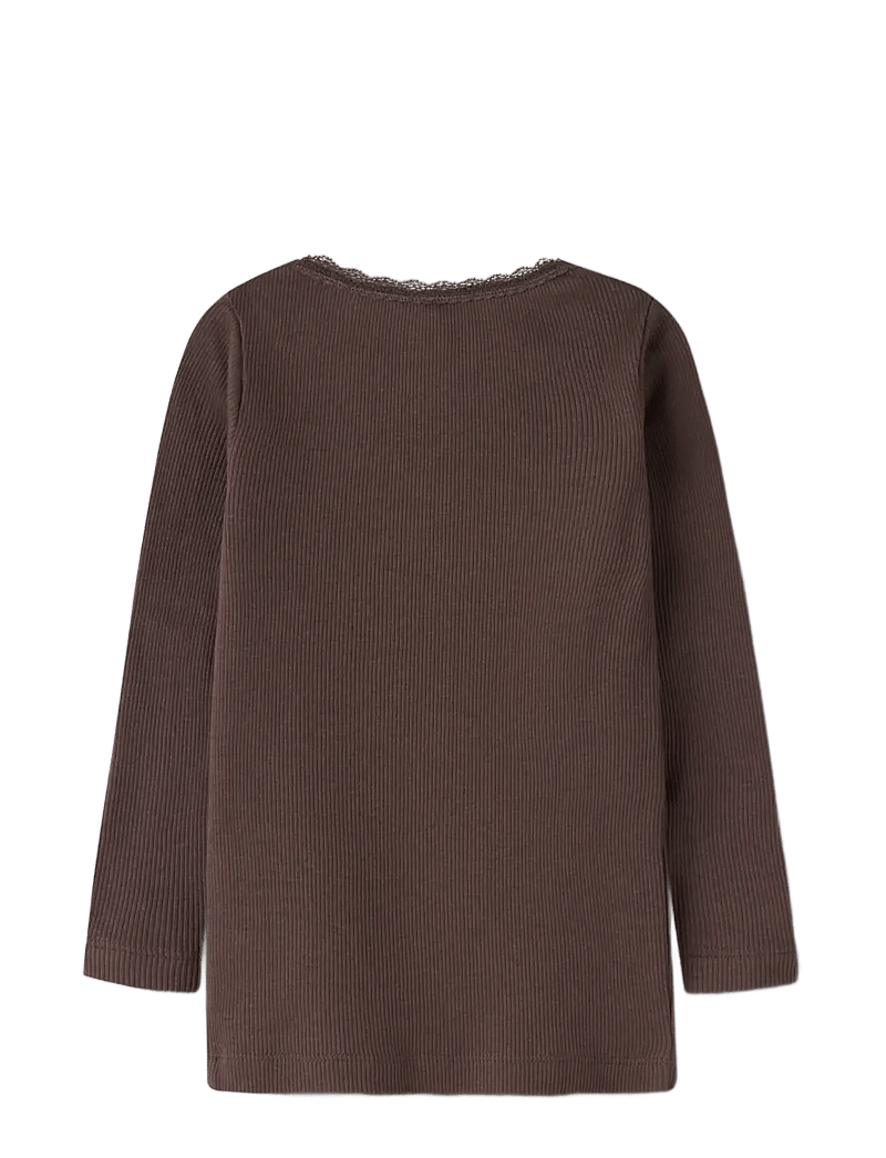 name it - NMFKAB LS TOP NOOS - langärmelig - french roast - 1