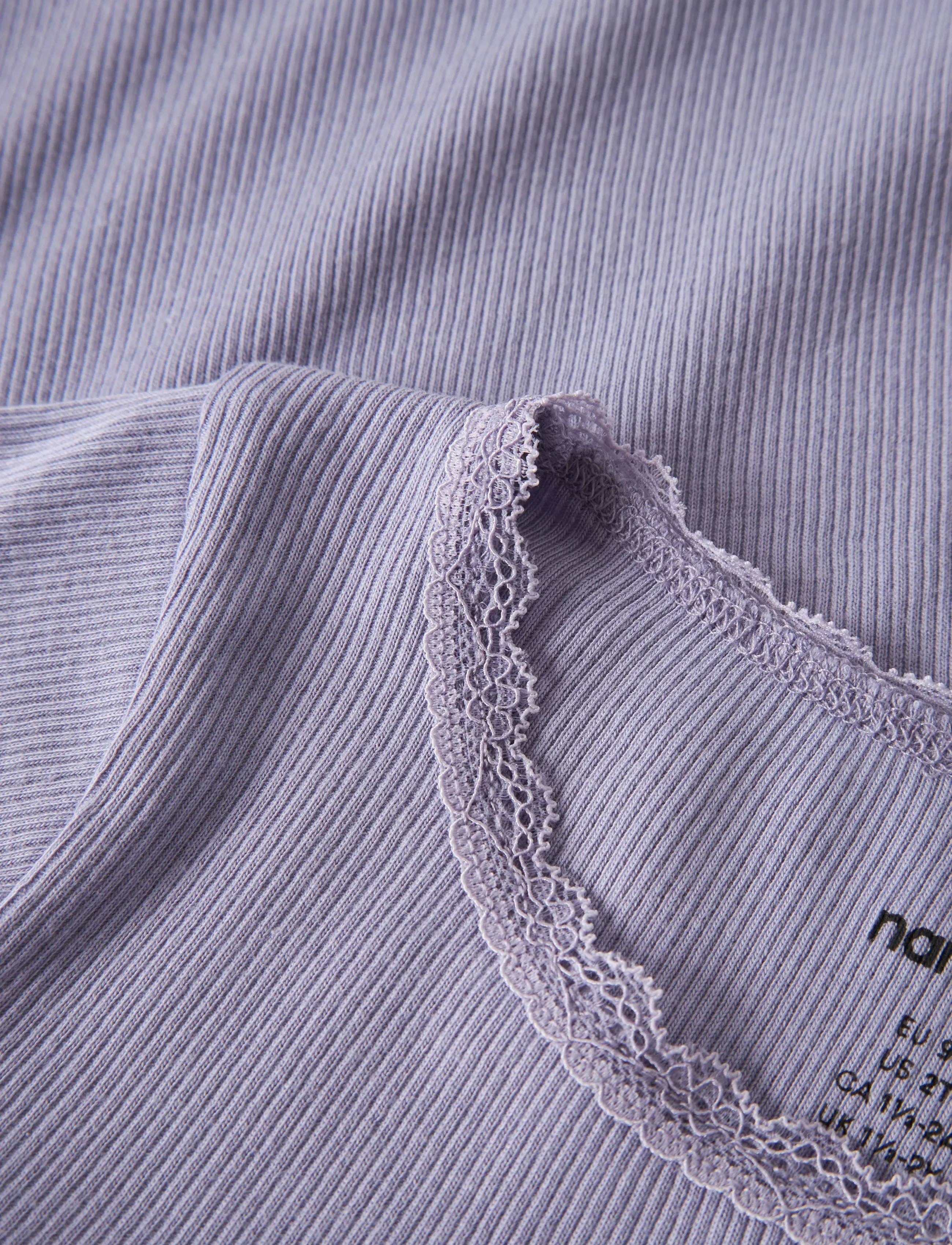 name it - NMFKAB LS TOP NOOS - langermede t-skjorter - heirloom lilac - 2