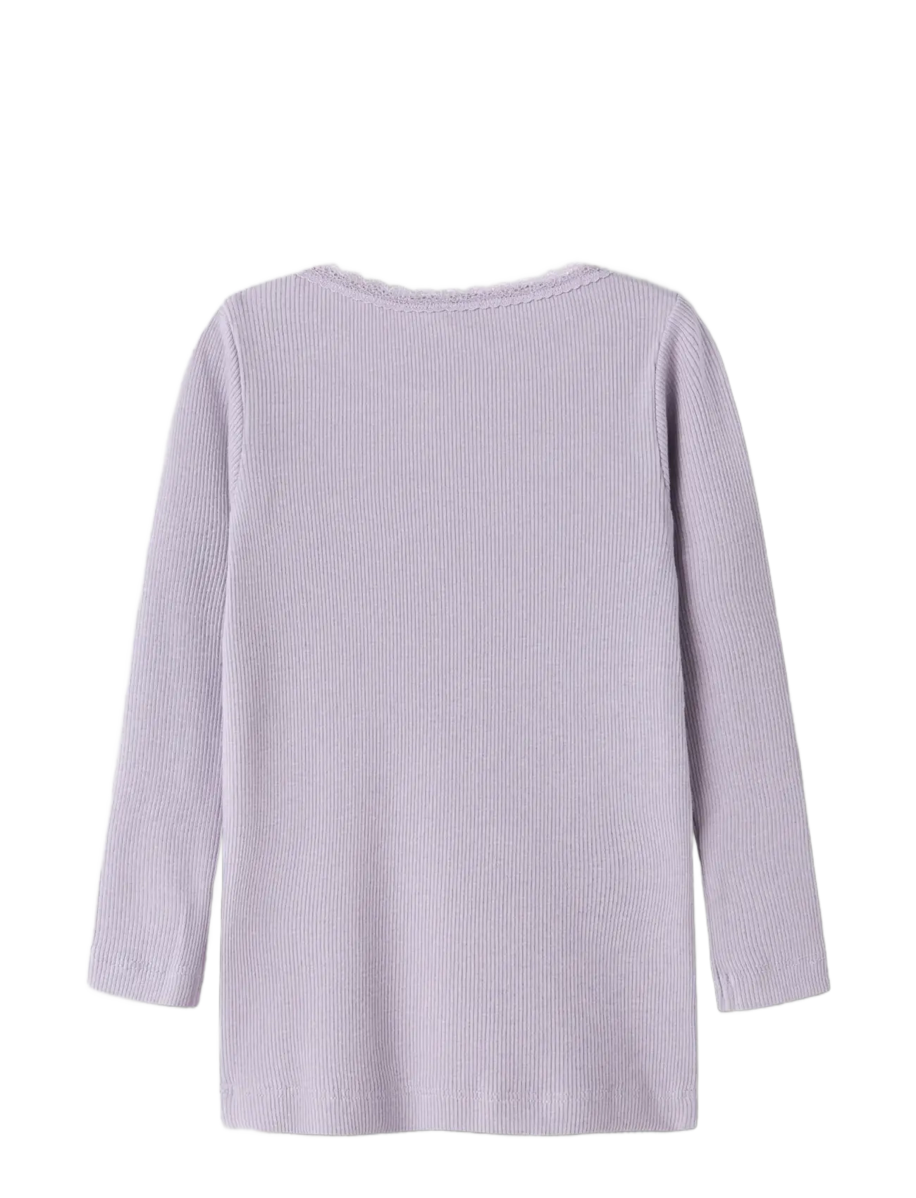 name it - NMFKAB LS TOP NOOS - long-sleeved t-shirts - lavender gray - 1