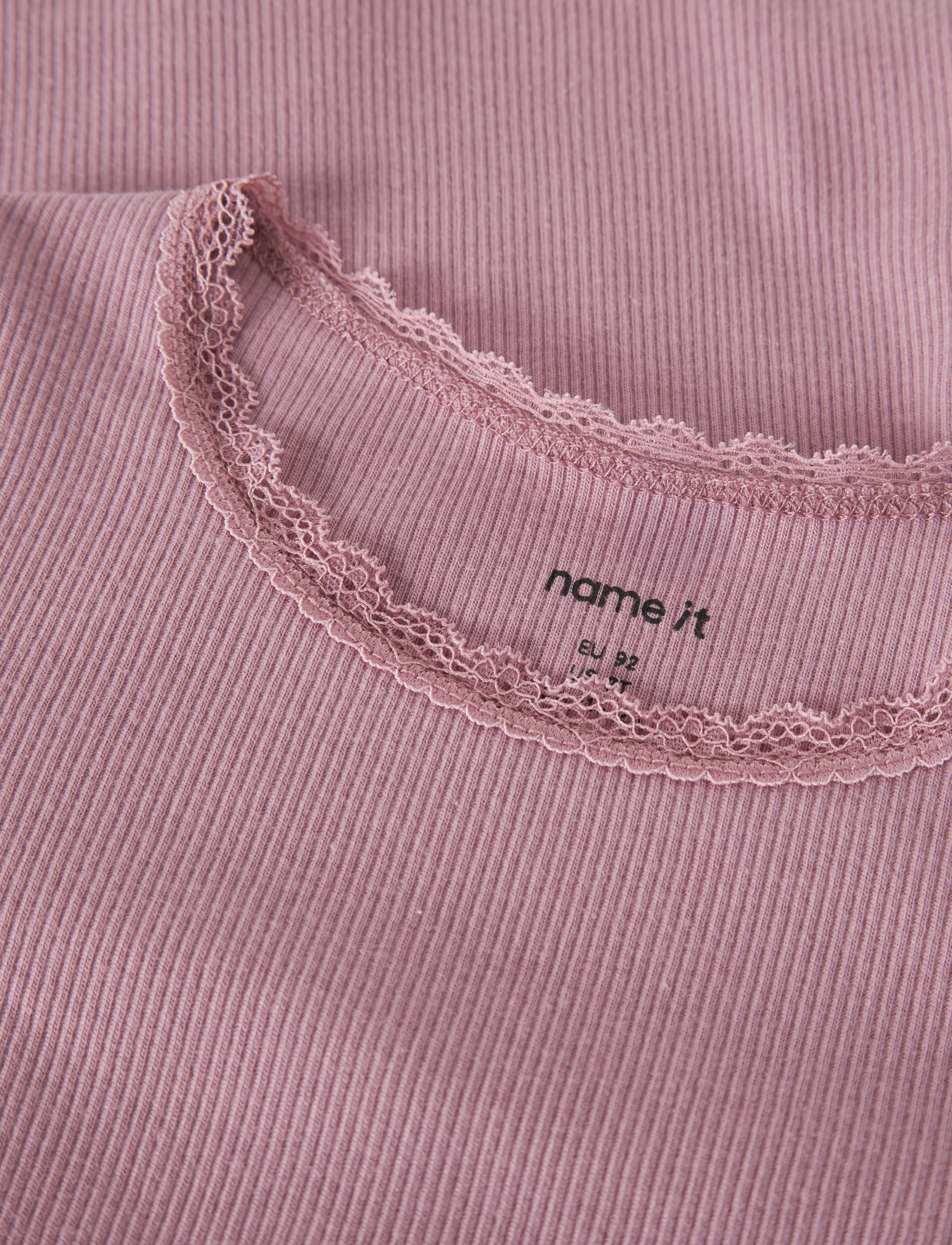 name it - NMFKAB LS TOP NOOS - long-sleeved t-shirts - lilas - 2
