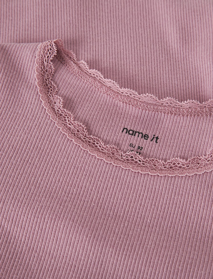 name it - NMFKAB LS TOP NOOS - langärmelig - lilas - 2