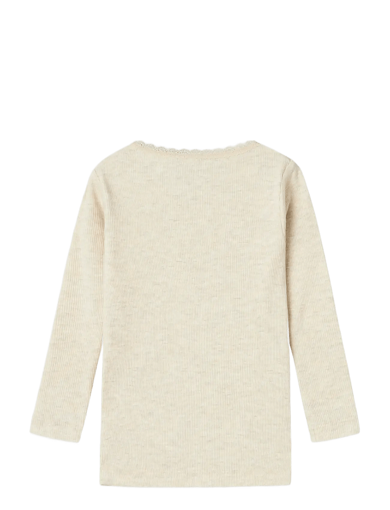 name it - NMFKAB LS TOP NOOS - t-shirts à manches longues - peyote melange - 2