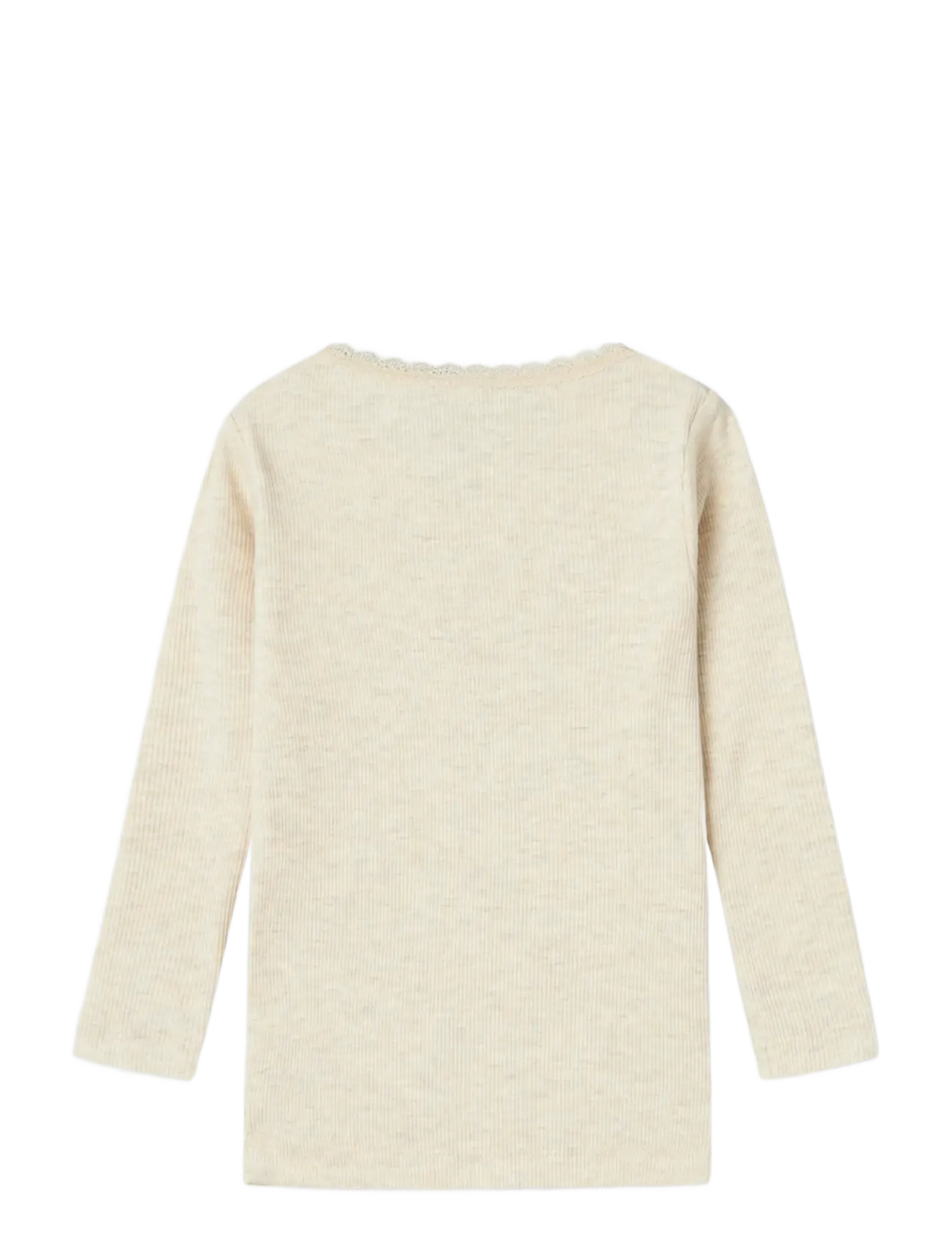name it - NMFKAB LS TOP NOOS - langærmede t-shirts - peyote melange - 2