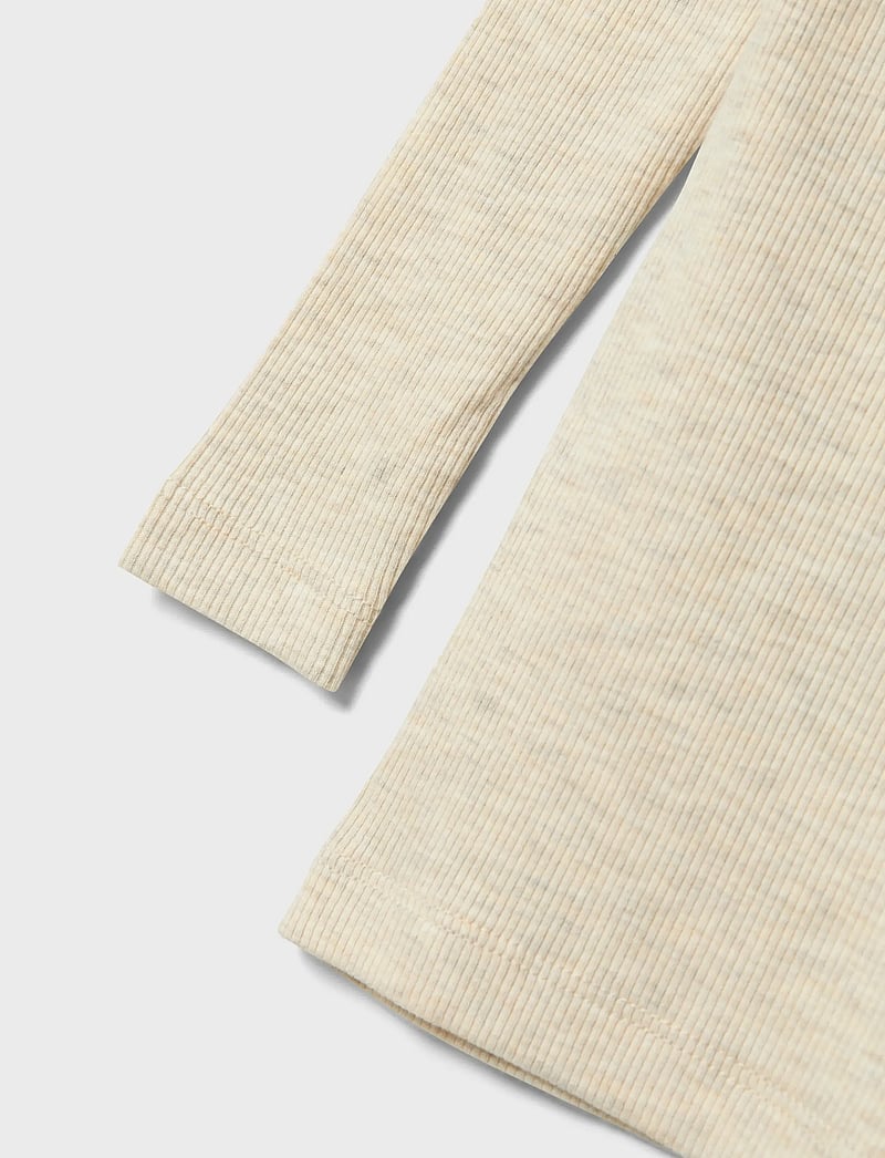 name it - NMFKAB LS TOP NOOS - t-shirts à manches longues - peyote melange - 4