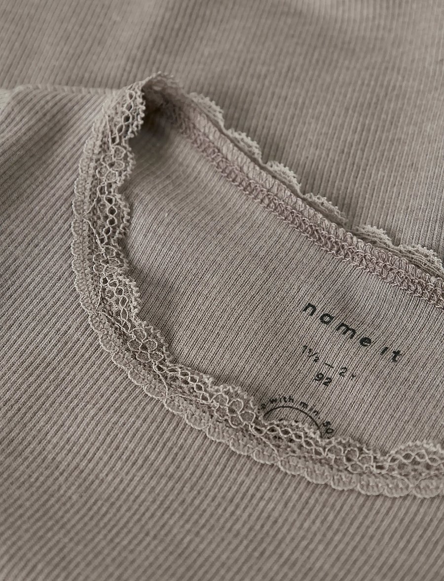 name it - NMFKAB LS TOP NOOS - langärmelig - satellite - 2