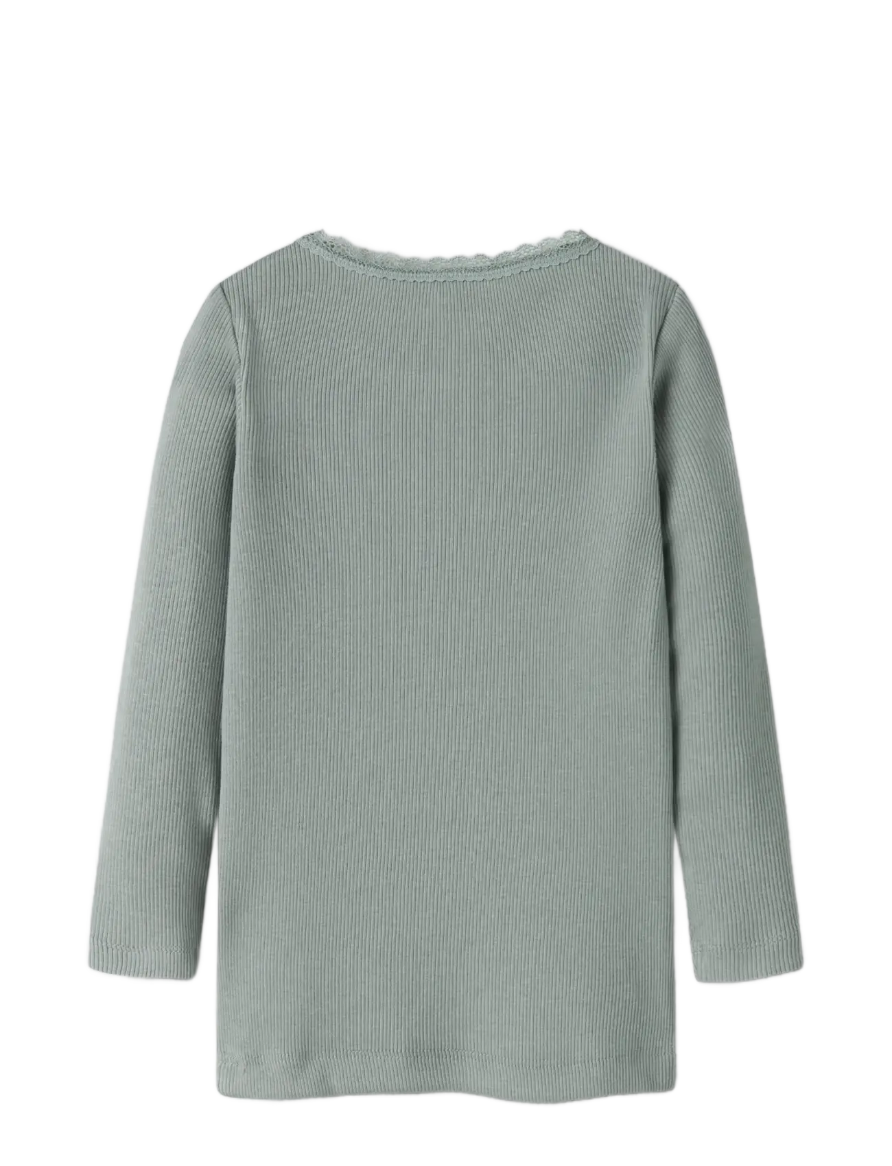 name it - NMFKAB LS TOP NOOS - long-sleeved t-shirts - slate gray - 2
