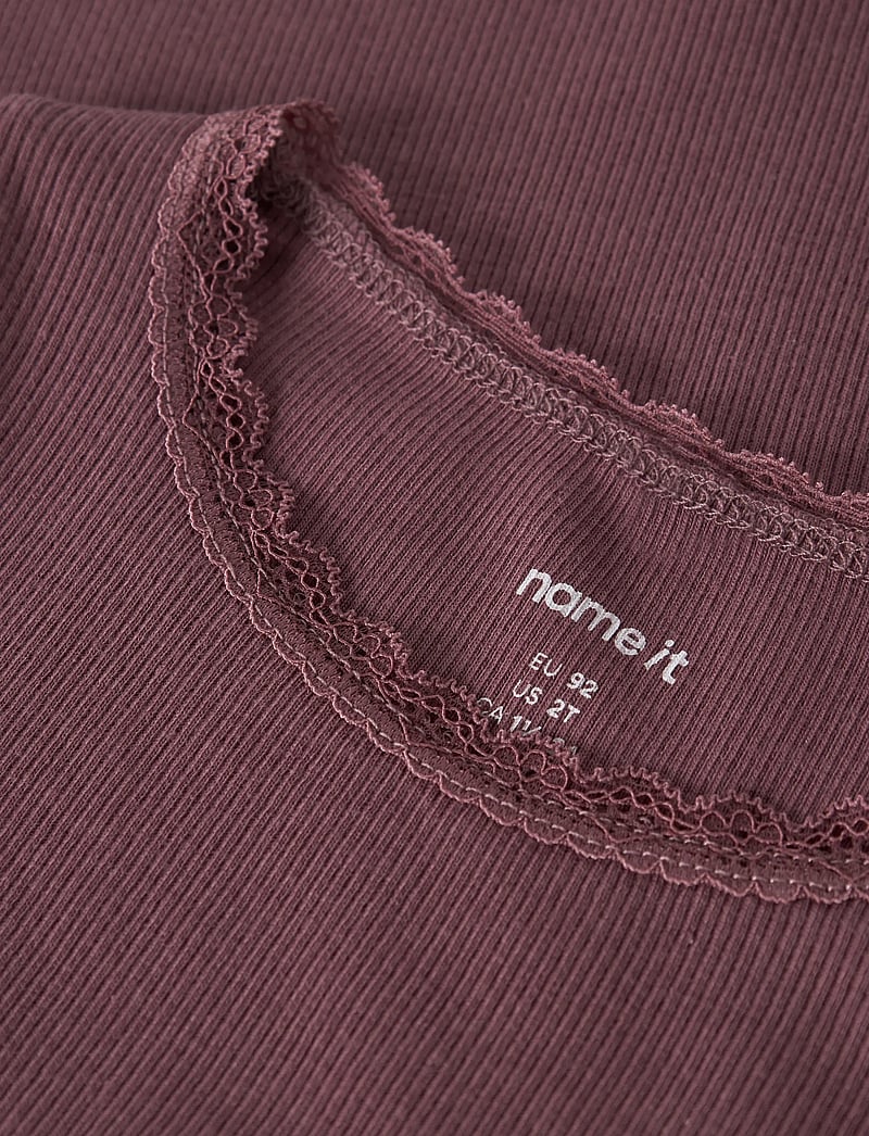 name it - NMFKAB LS TOP NOOS - langärmelig - wild ginger - 2