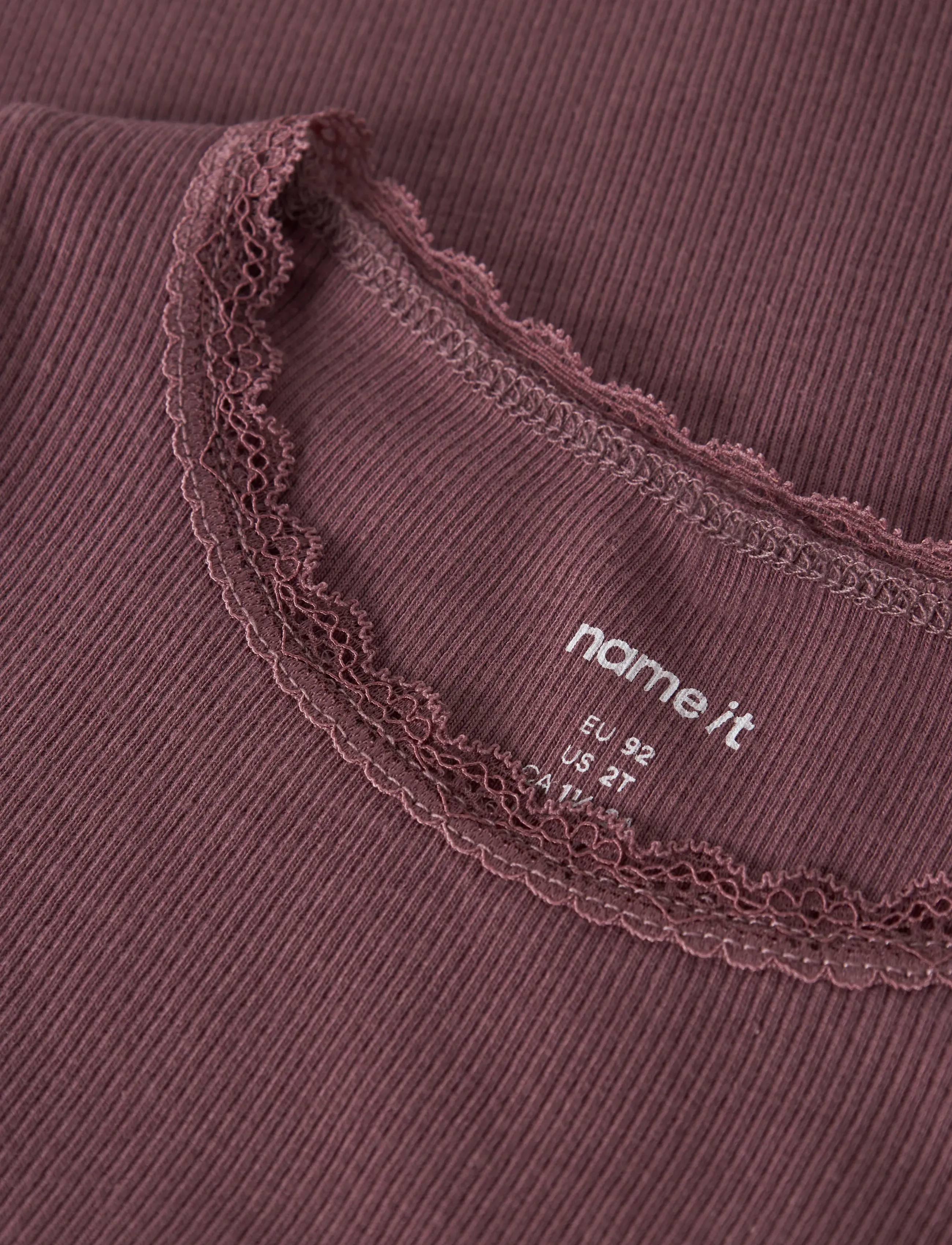 name it - NMFKAB LS TOP NOOS - langærmede t-shirts - wild ginger - 2