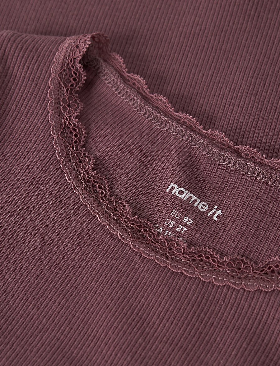 name it - NMFKAB LS TOP NOOS - langärmelig - wild ginger - 2