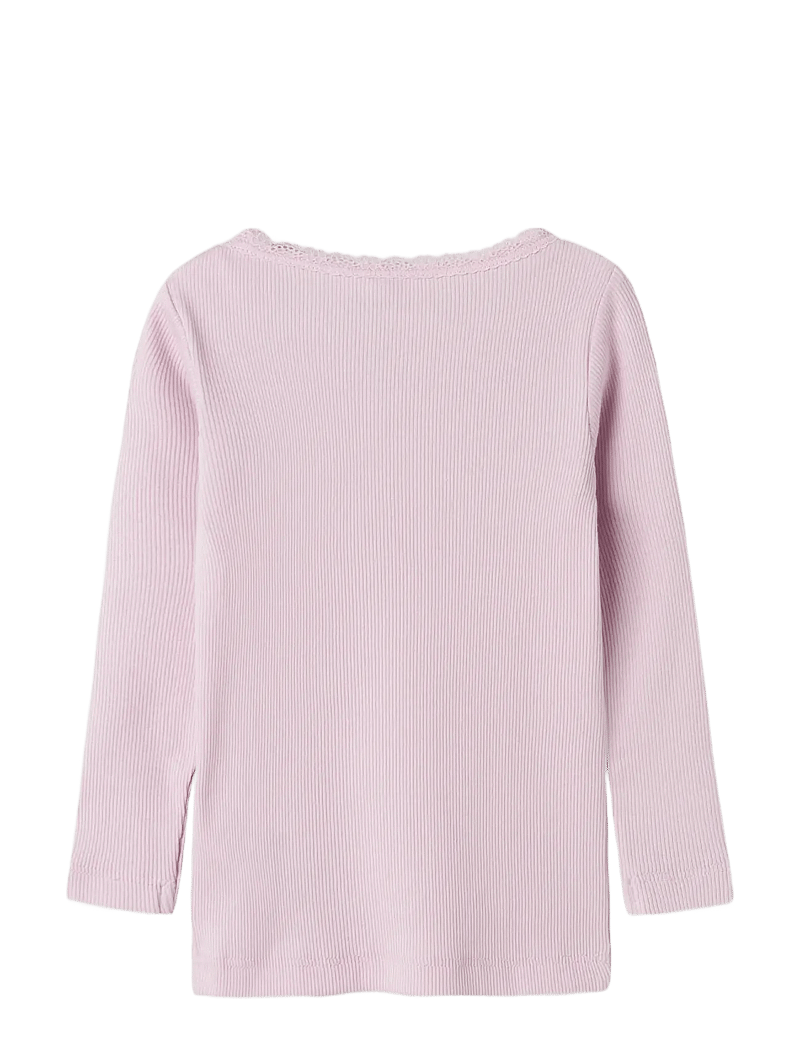 name it - NMFKAB LS TOP NOOS - langärmelig - winsome orchid - 1