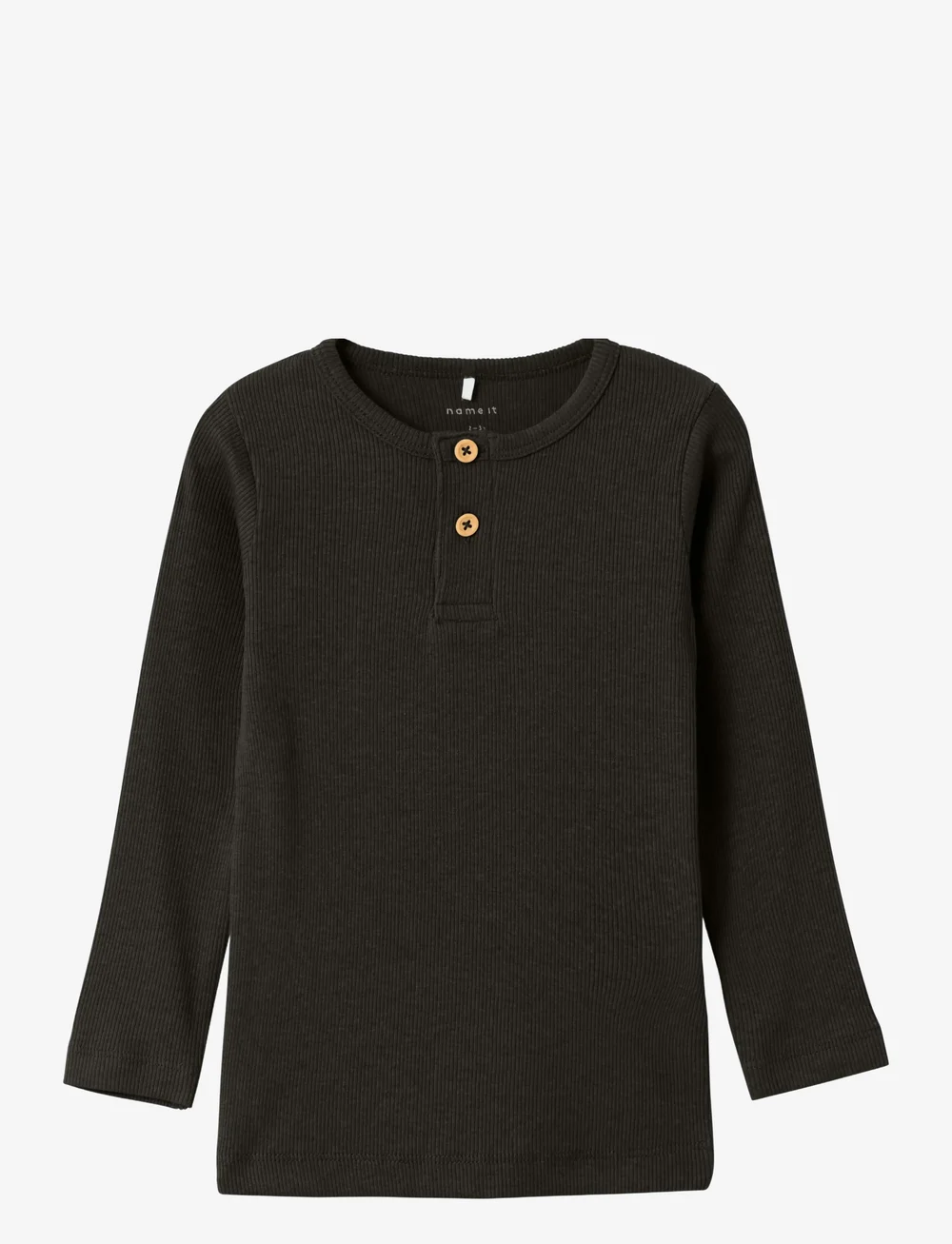 name it - NMMKAB LS TOP NOOS - pitkähihaiset t-paidat - black - 1