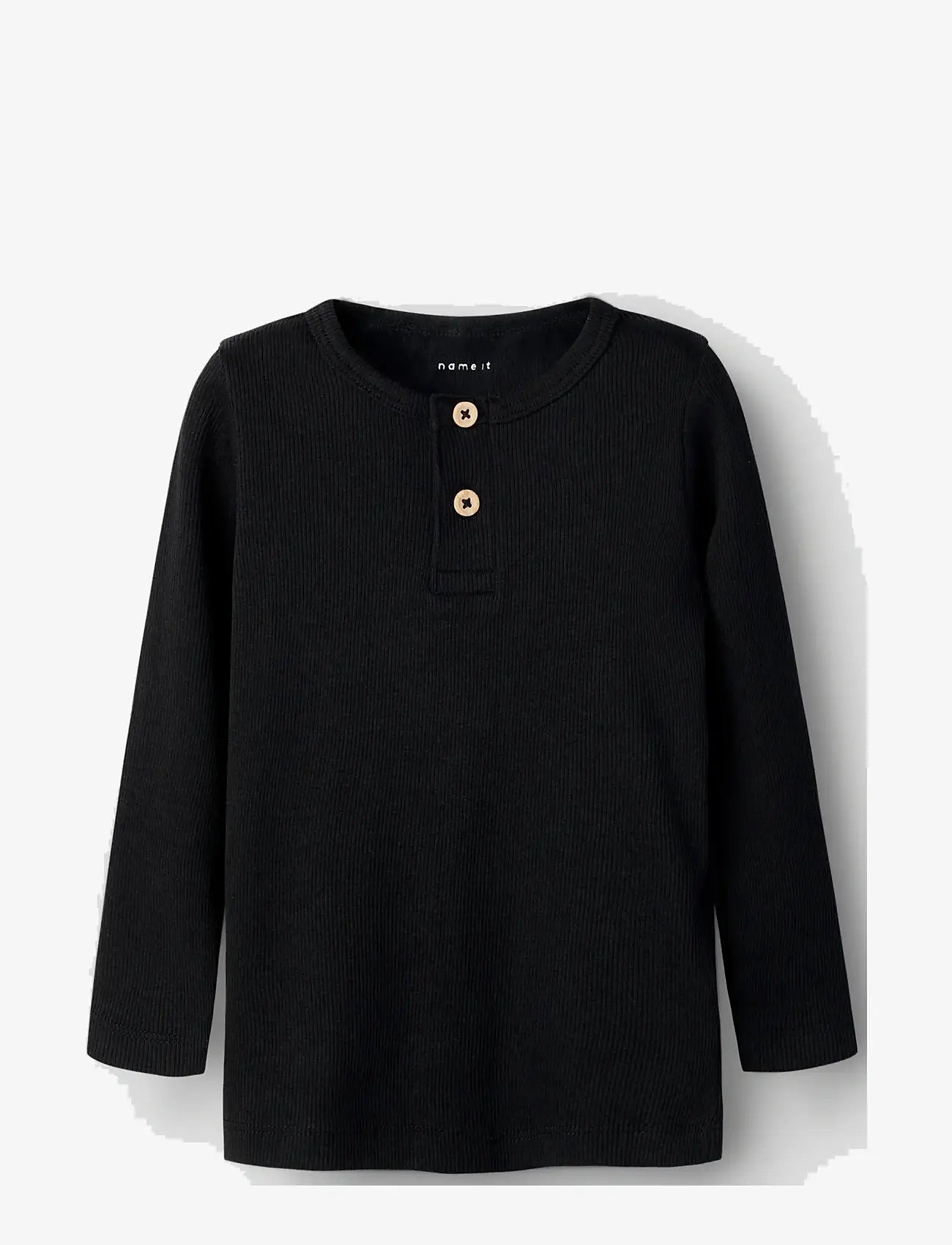 name it - NMMKAB LS TOP NOOS - pitkähihaiset t-paidat - black - 3
