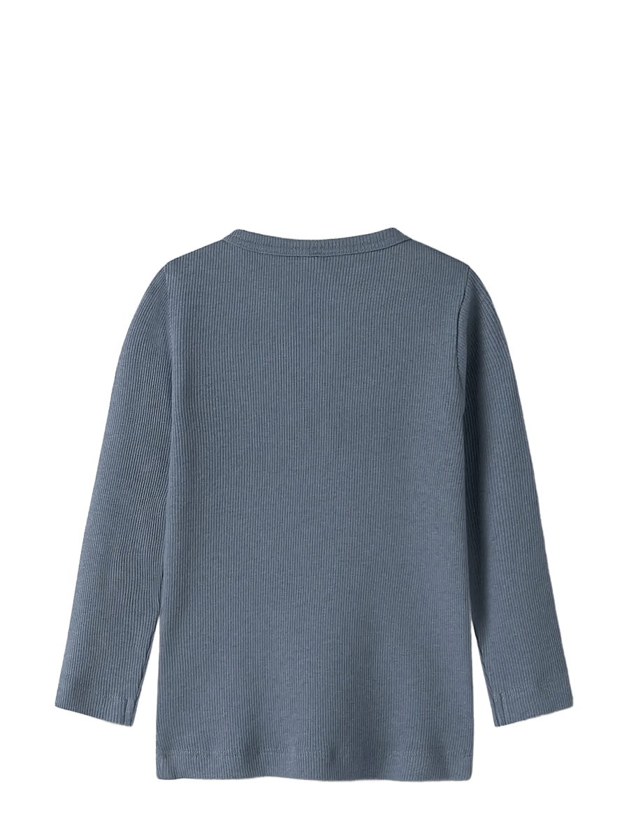 name it - NMMKAB LS TOP NOOS - pikkade varrukatega t-särgid - blue mirage - 1