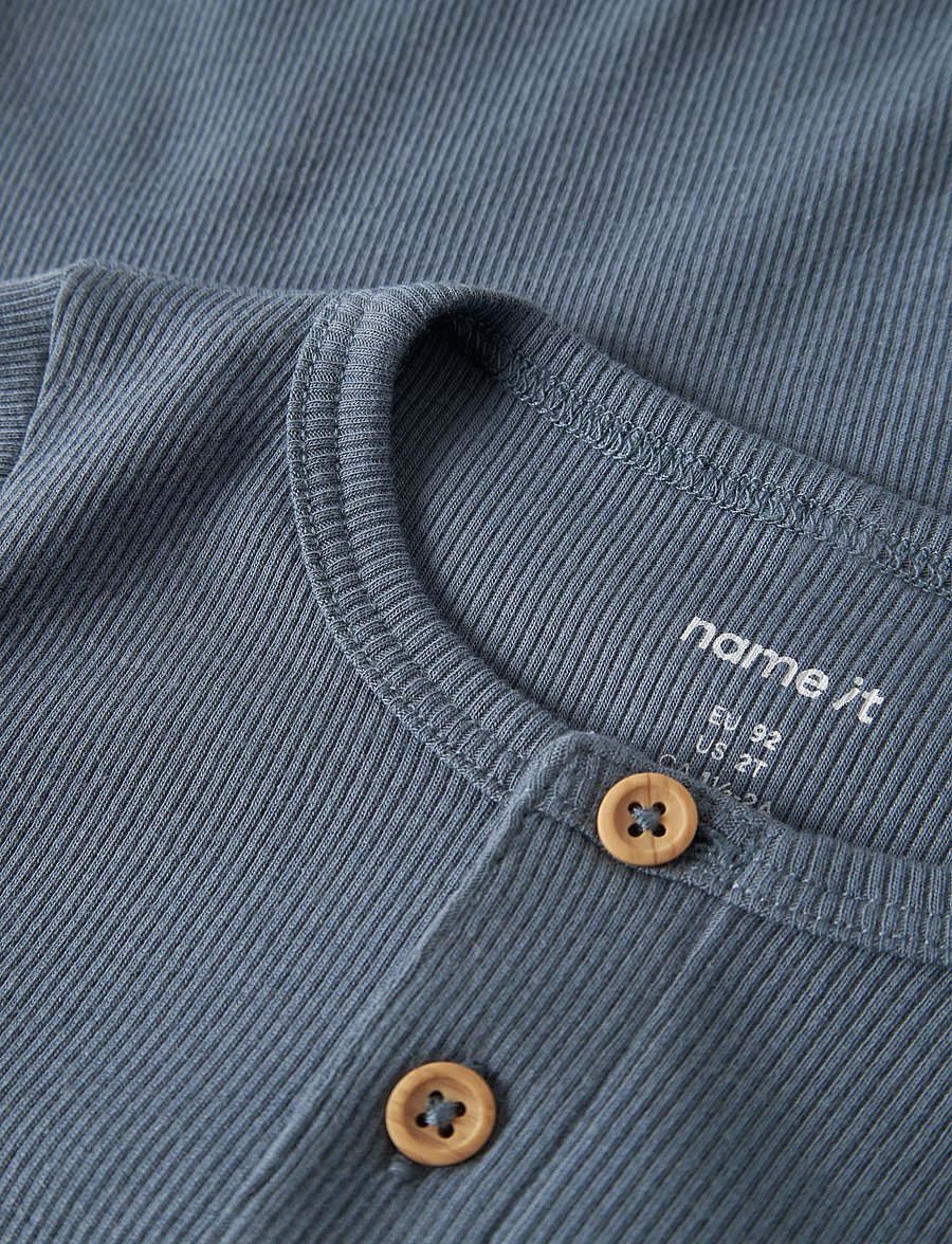 name it - NMMKAB LS TOP NOOS - pikkade varrukatega t-särgid - blue mirage - 2
