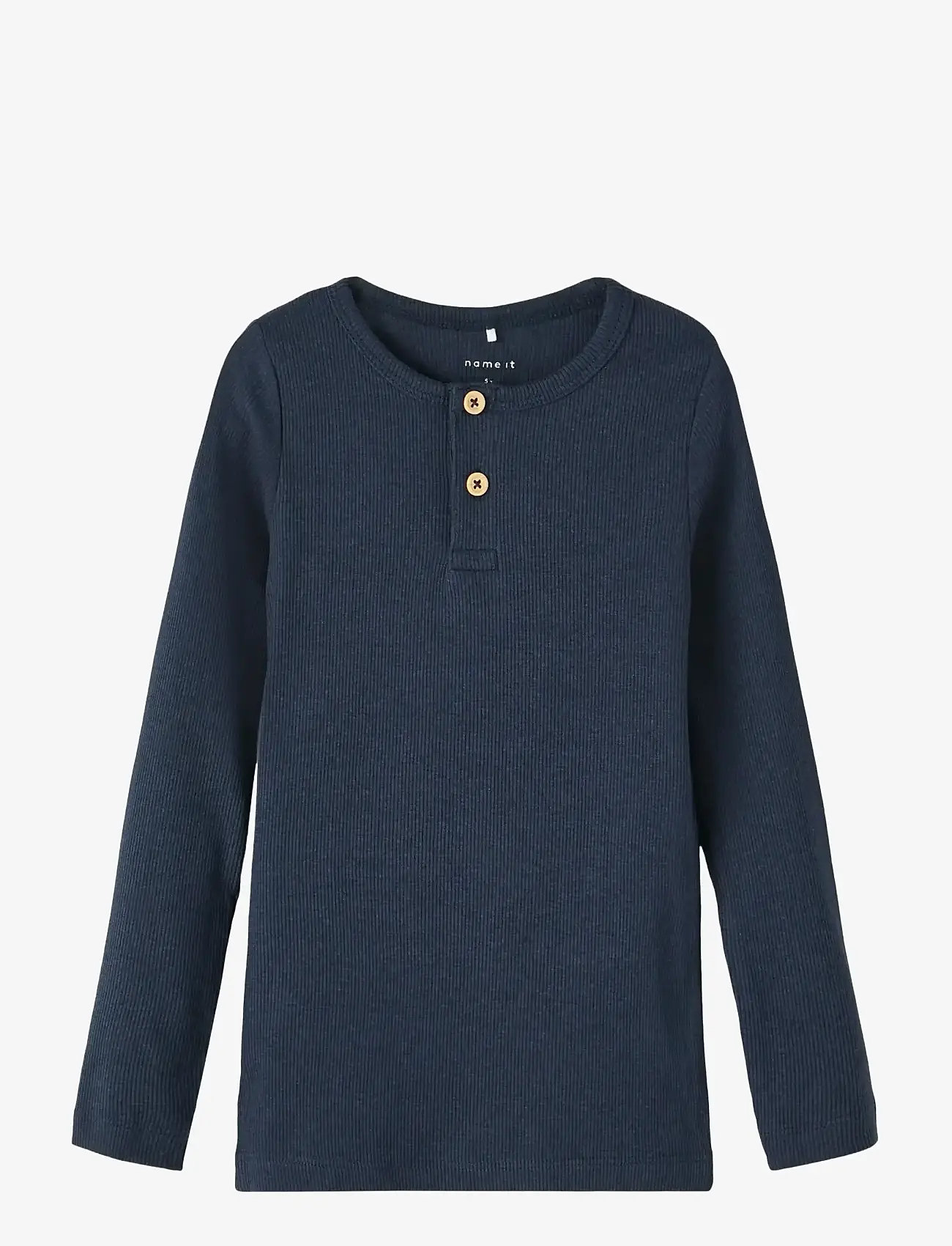name it - NMMKAB LS TOP NOOS - langærmede t-shirts - dark sapphire - 1