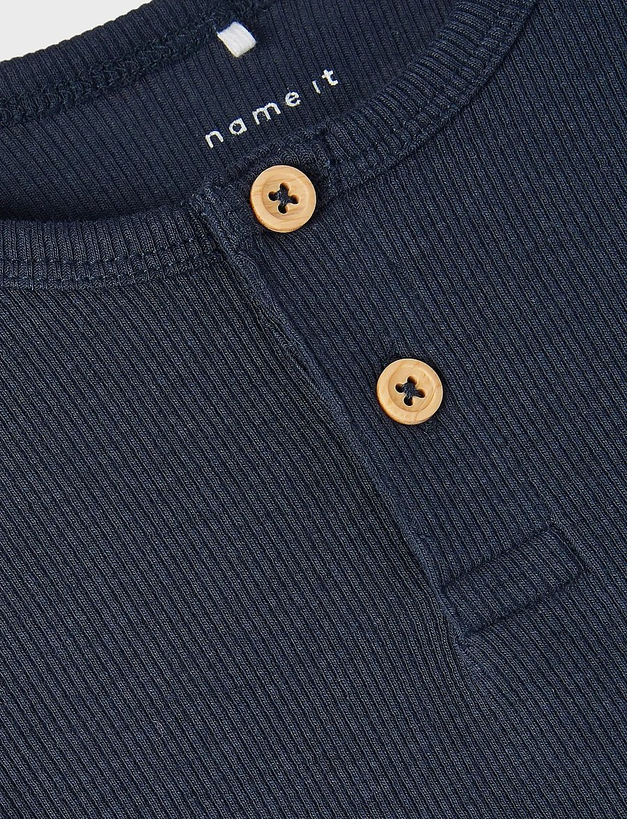 name it - NMMKAB LS TOP NOOS - långärmade t-shirts - dark sapphire - 5