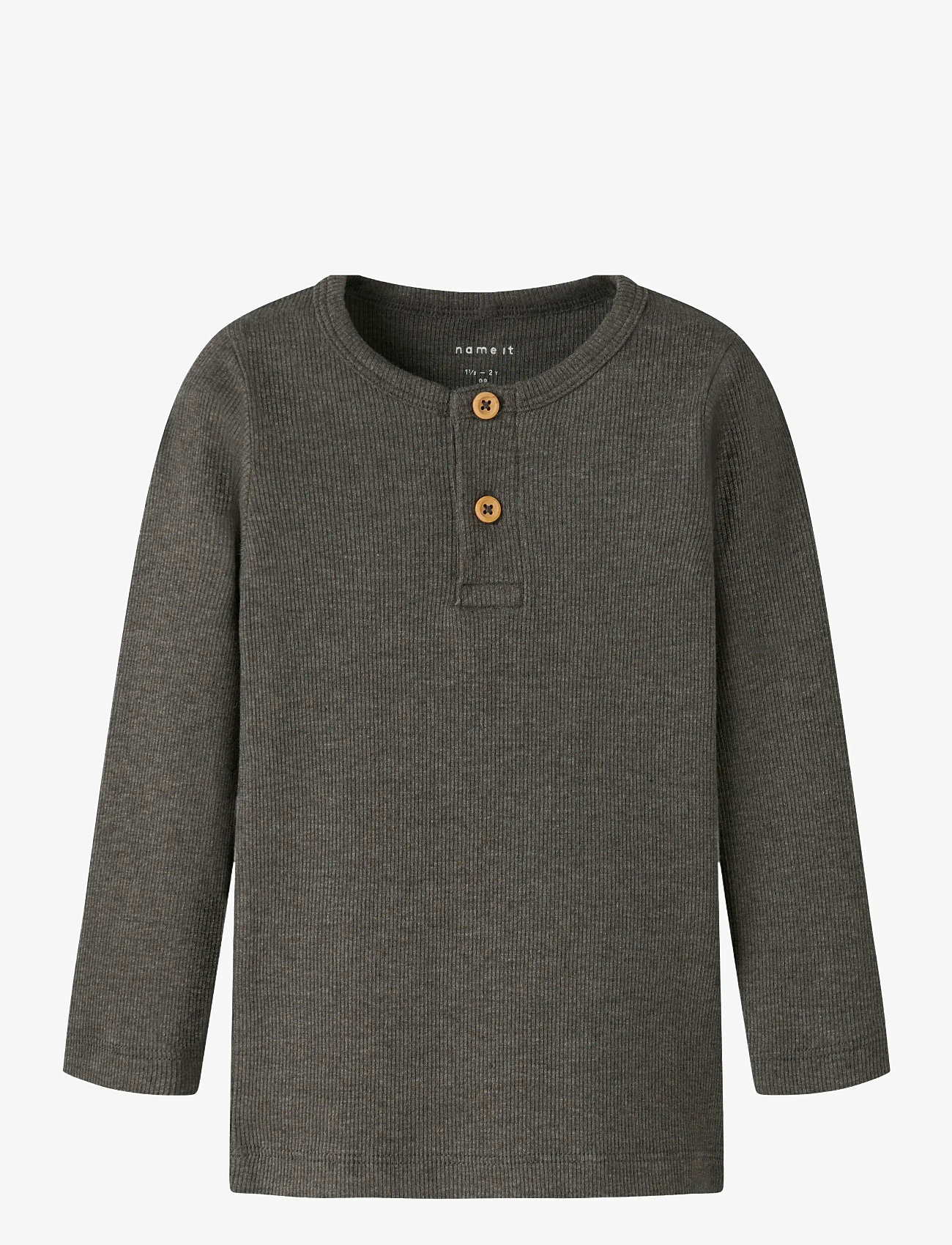 name it - NMMKAB LS TOP NOOS - langærmede t-shirts - delicioso - 0