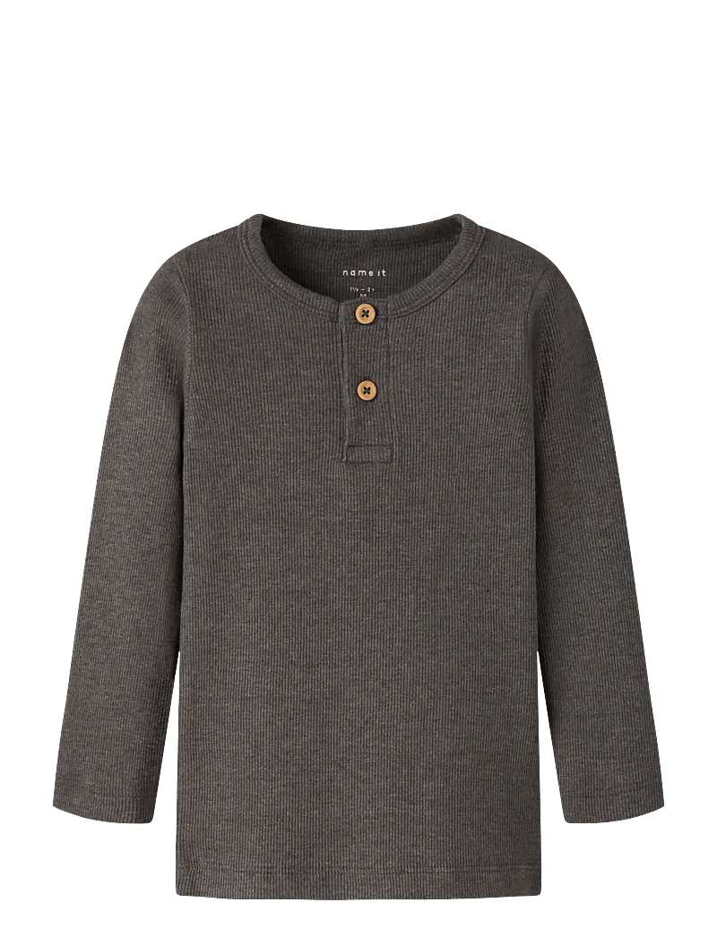 name it - NMMKAB LS TOP NOOS - langærmede t-shirts - delicioso - 0