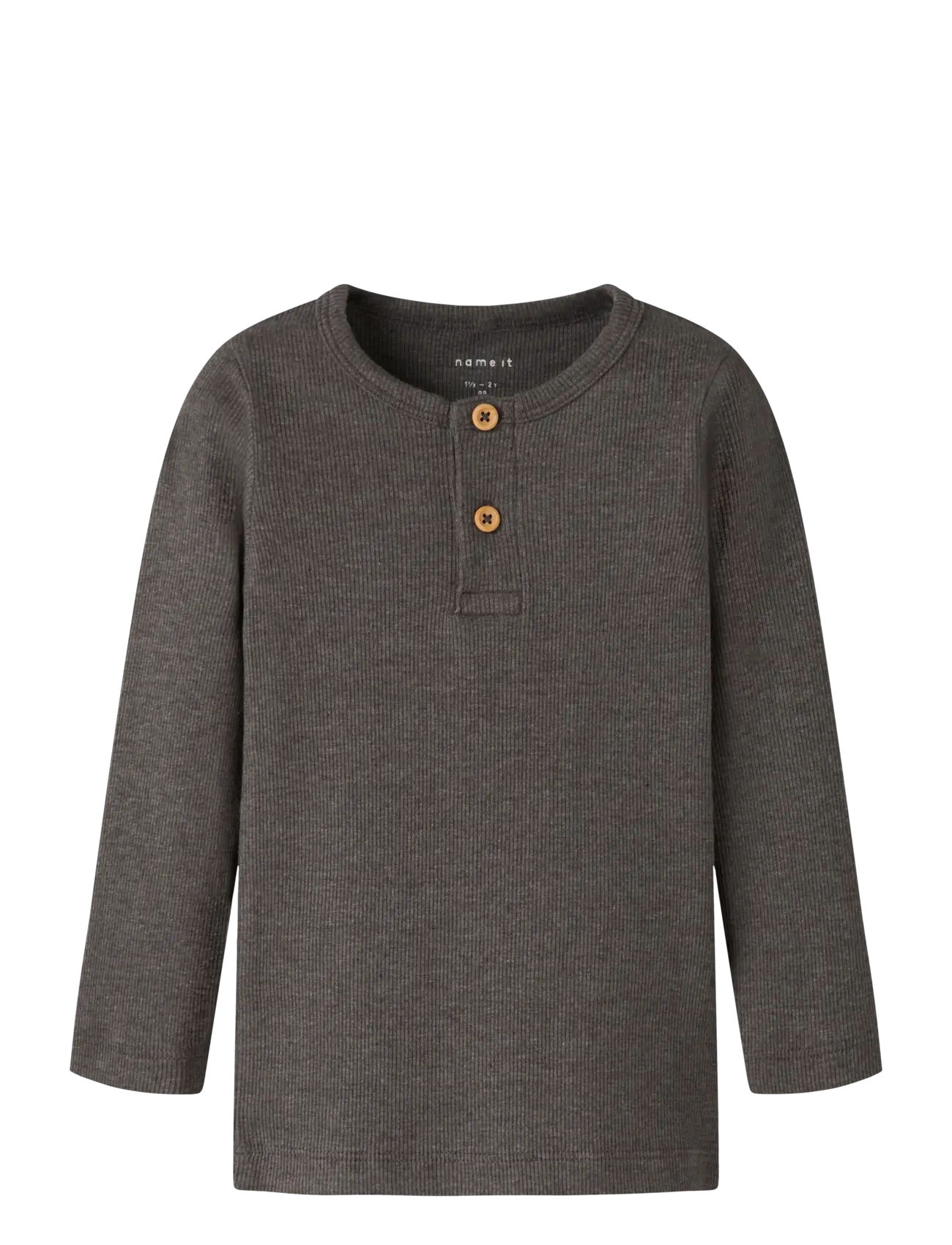 name it NMMKAB LS TOP NOOS - Kläder - DELICIOSO / brown