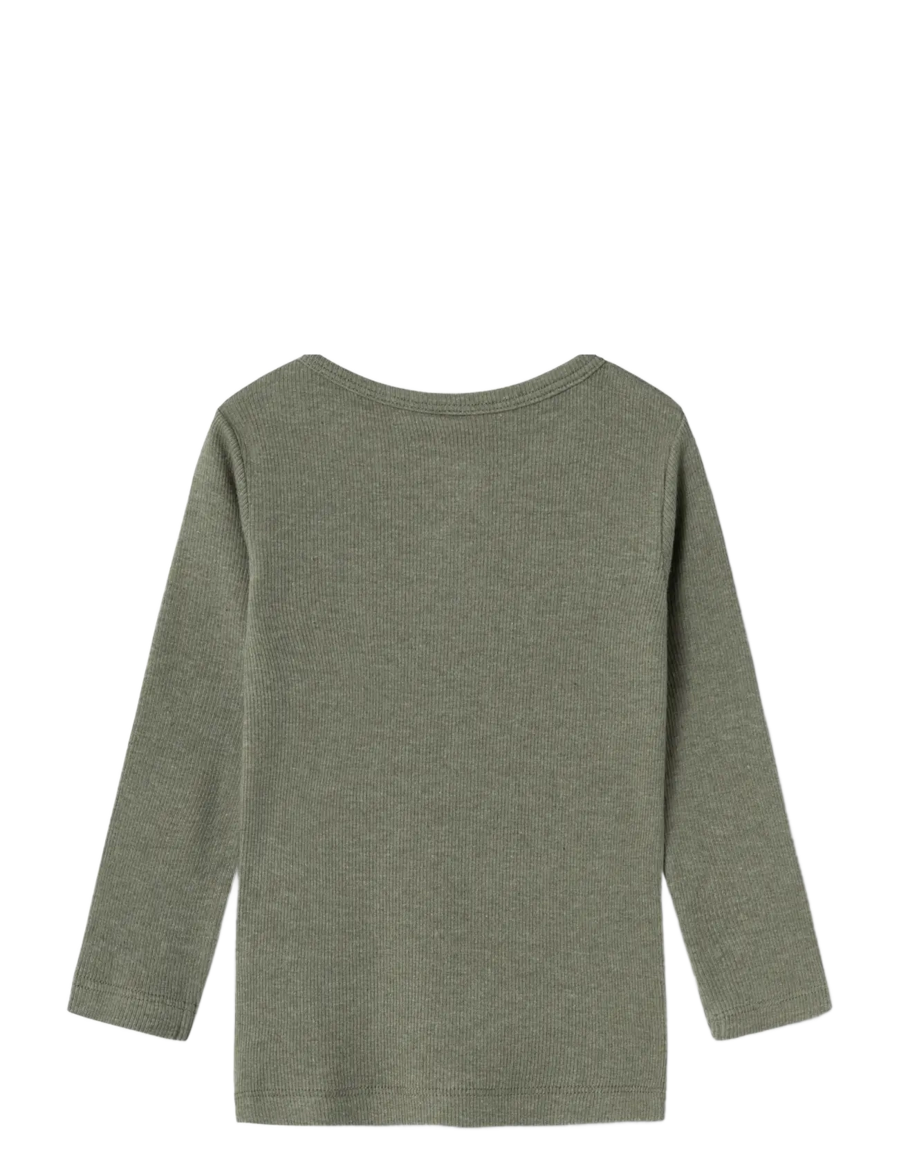name it - NMMKAB LS TOP NOOS - long-sleeved t-shirts - dusty olive - 1