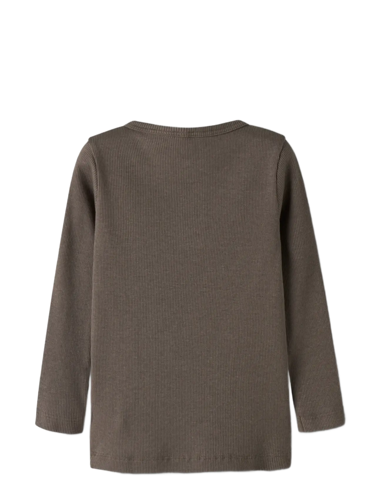 name it - NMMKAB LS TOP NOOS - long-sleeved t-shirts - morel - 1